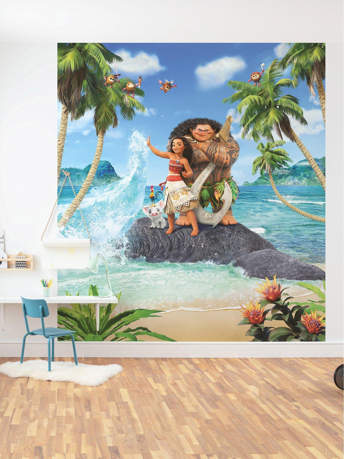 Image 1 of 2 of Komar Mural Disney Moana Beach