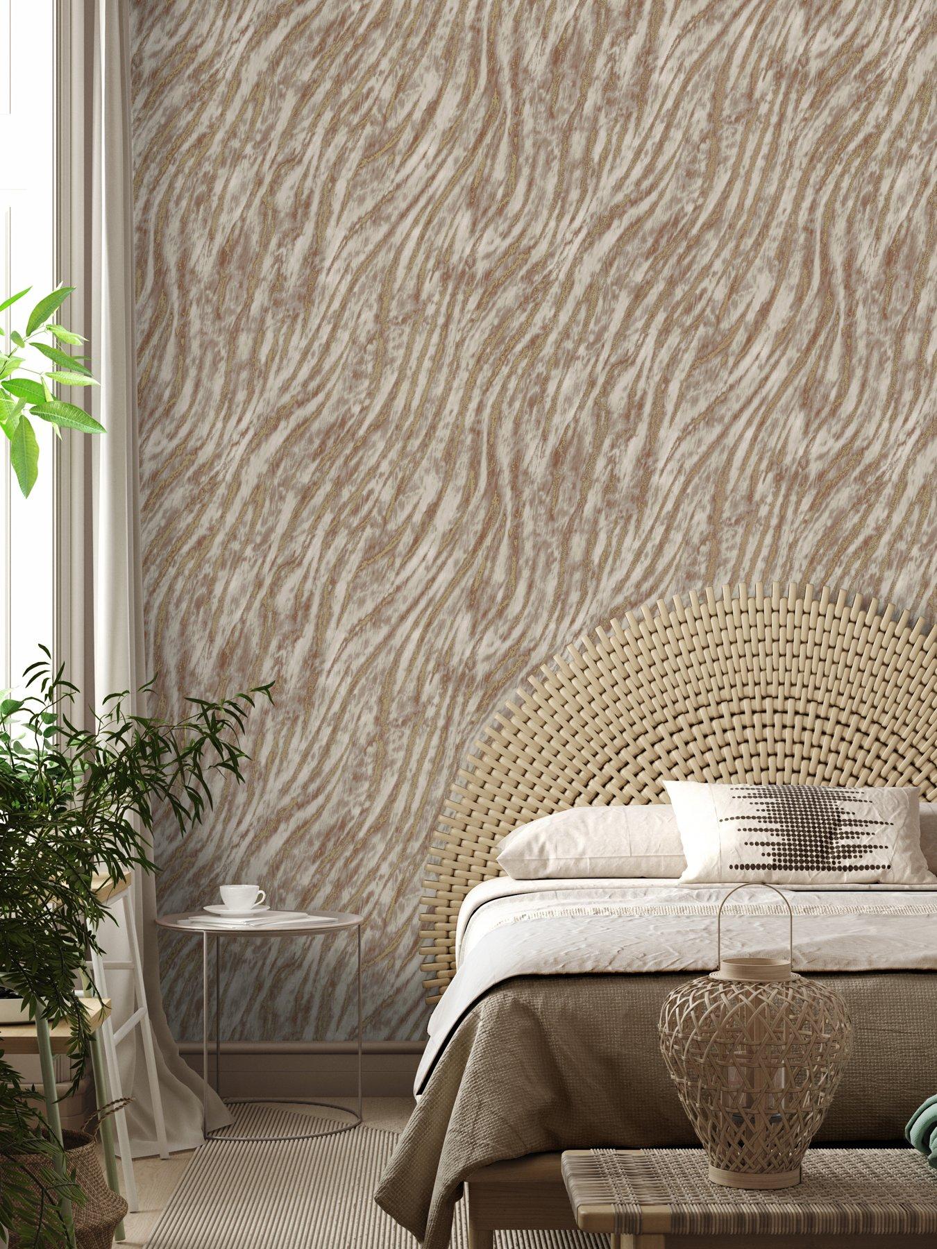Crown Ember Wallpaper - Russet