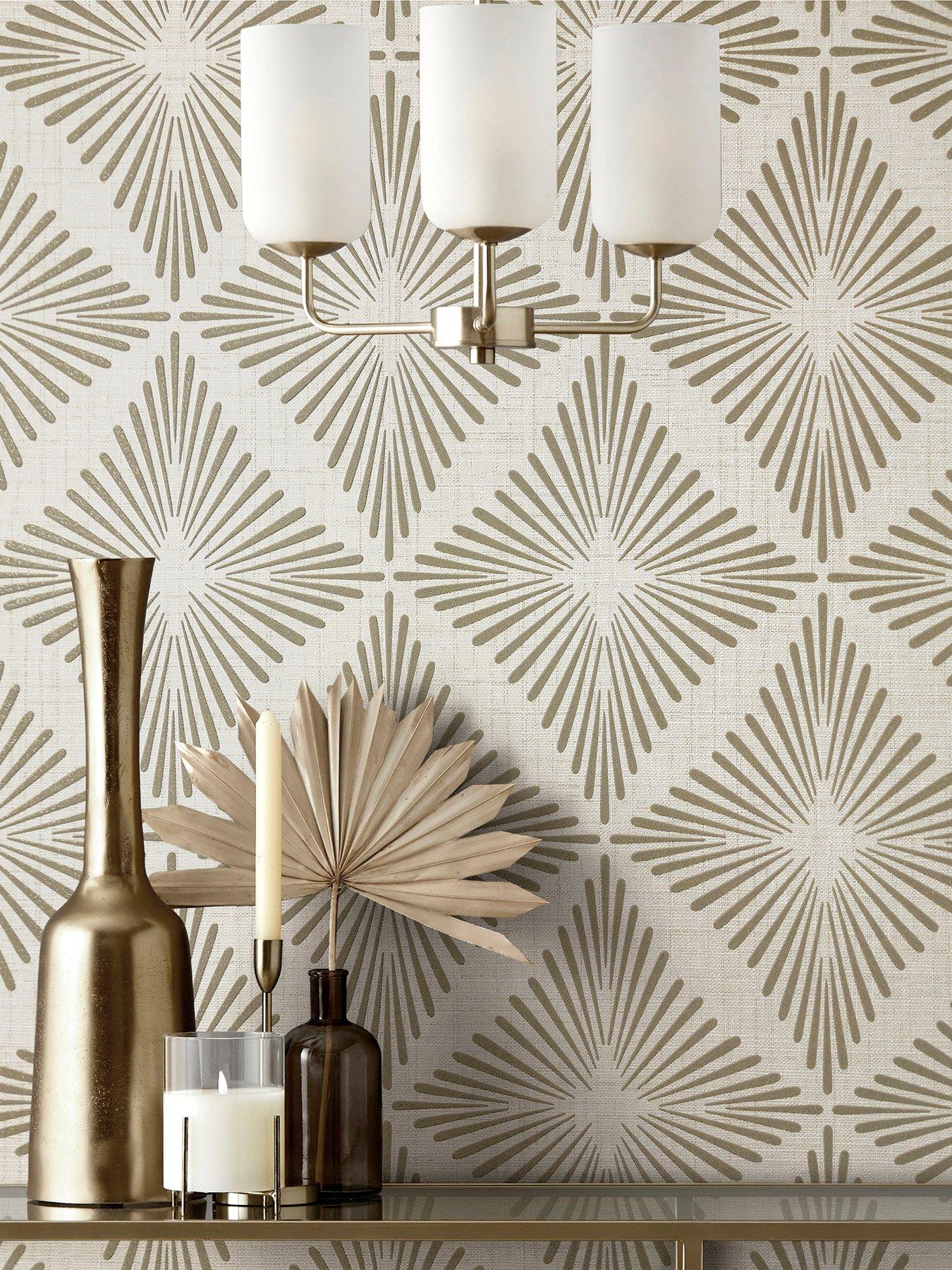 Image 1 of 5 of Fine Decor Denver Wallpaper - Natural