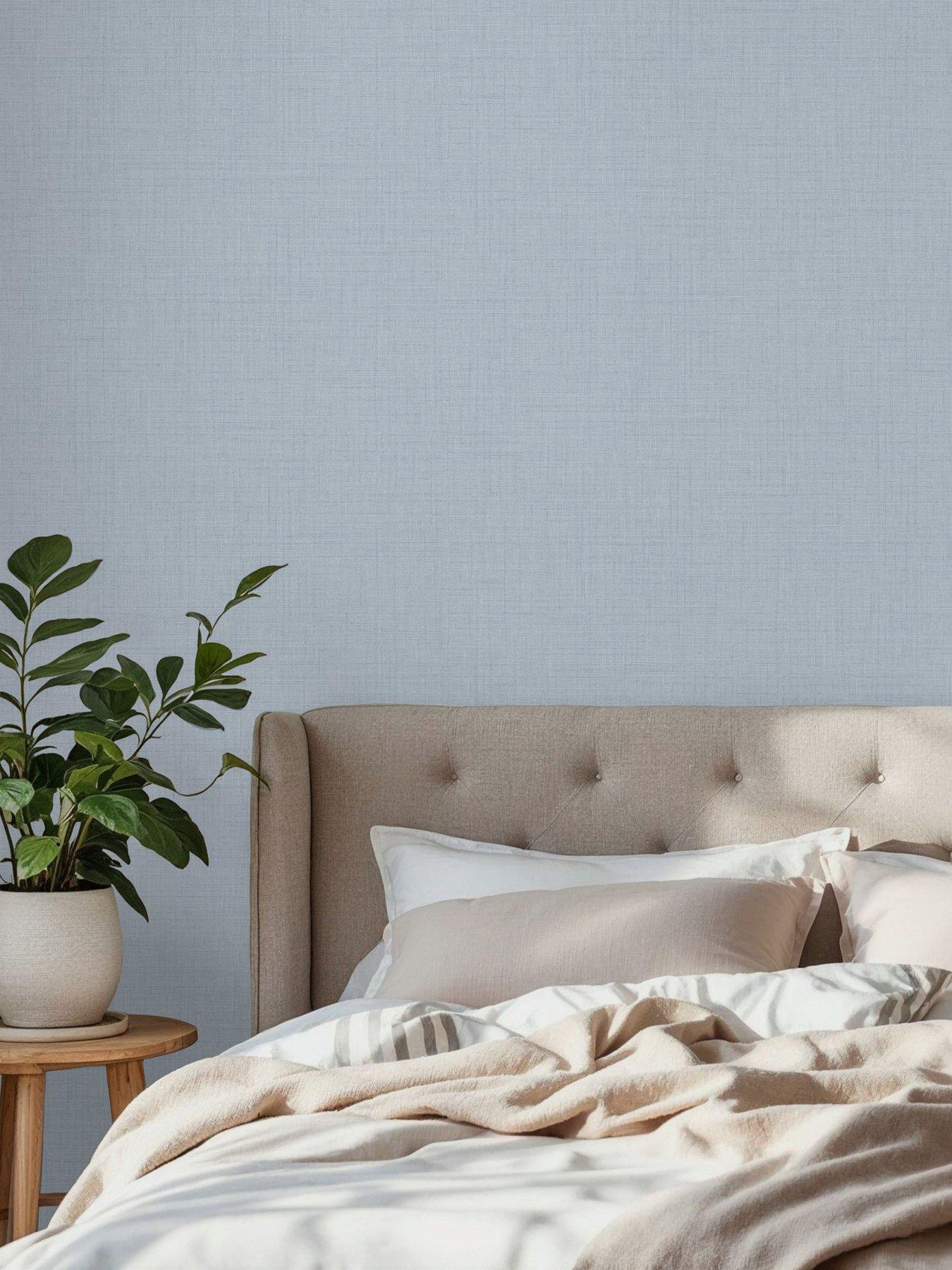 undefined Larson Texture Wallpaper - Blue