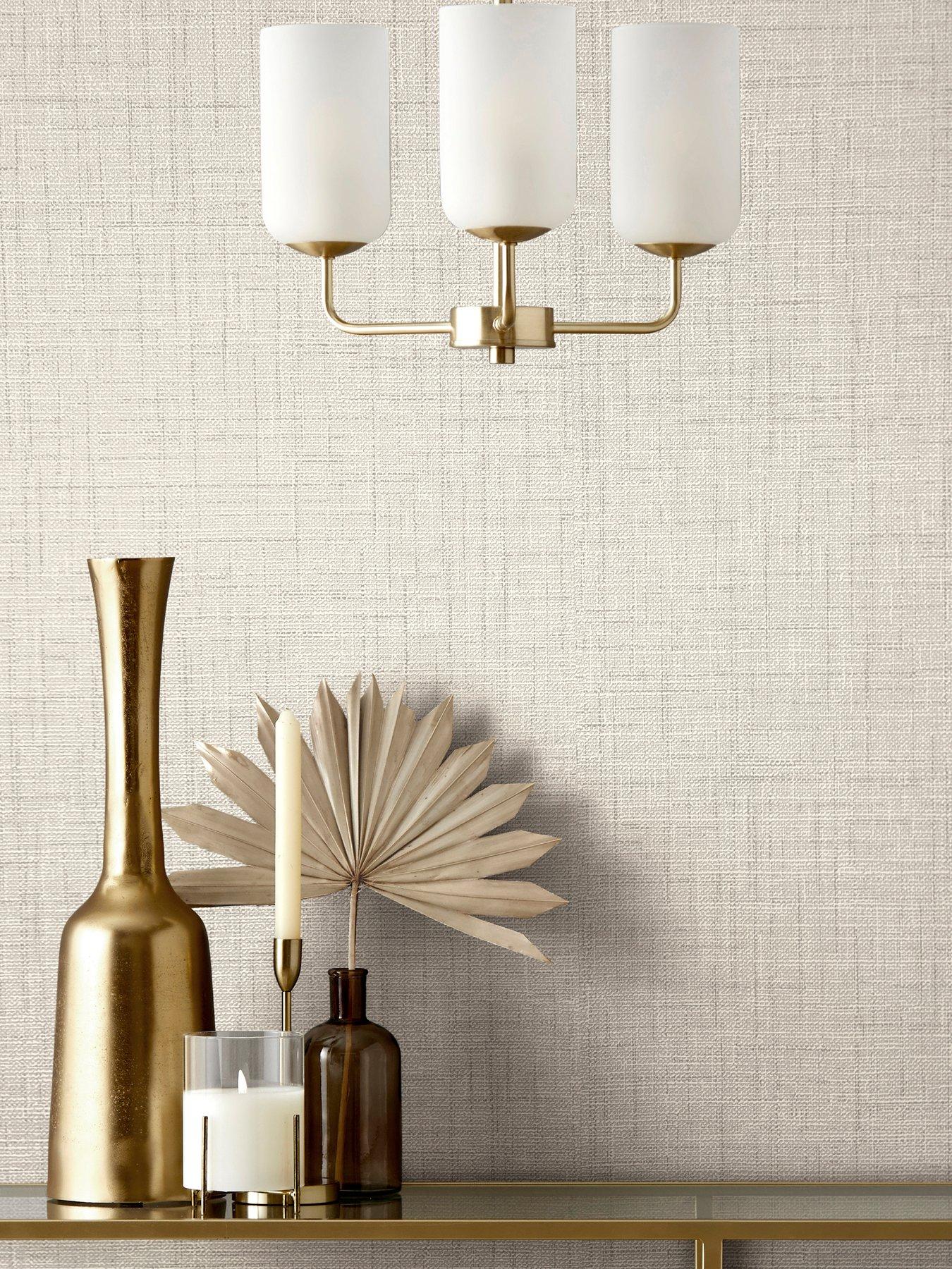 Fine Decor Larson Texture  Wallpaper - Stone