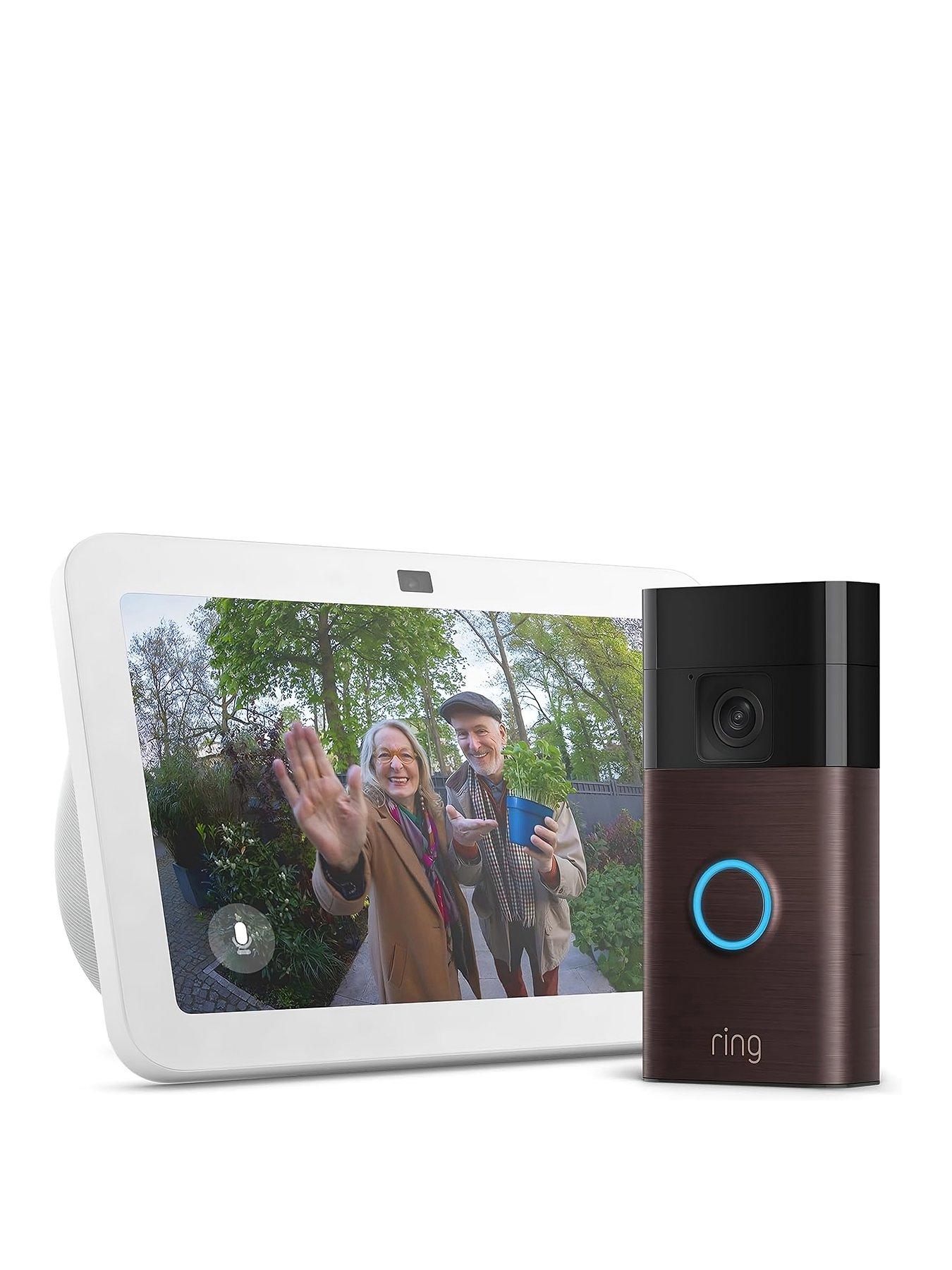 undefined Video Doorbell 3rd gen Venetian Bronze & Echo Show8 3rd White