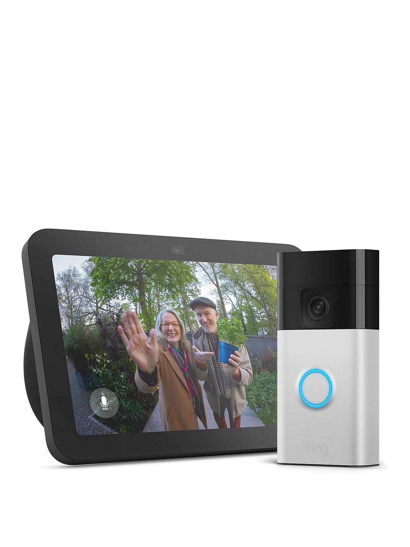 undefined Video Doorbell 3rd gen Satin Nickel & Echo Show 8 3rd Charcoal