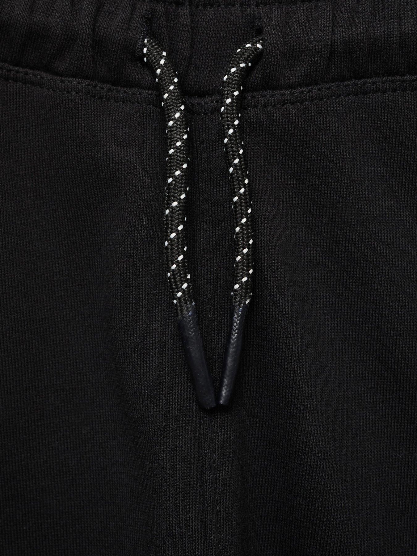 Image 4 of 4 of Mango Boys Cargo Joggers - Black