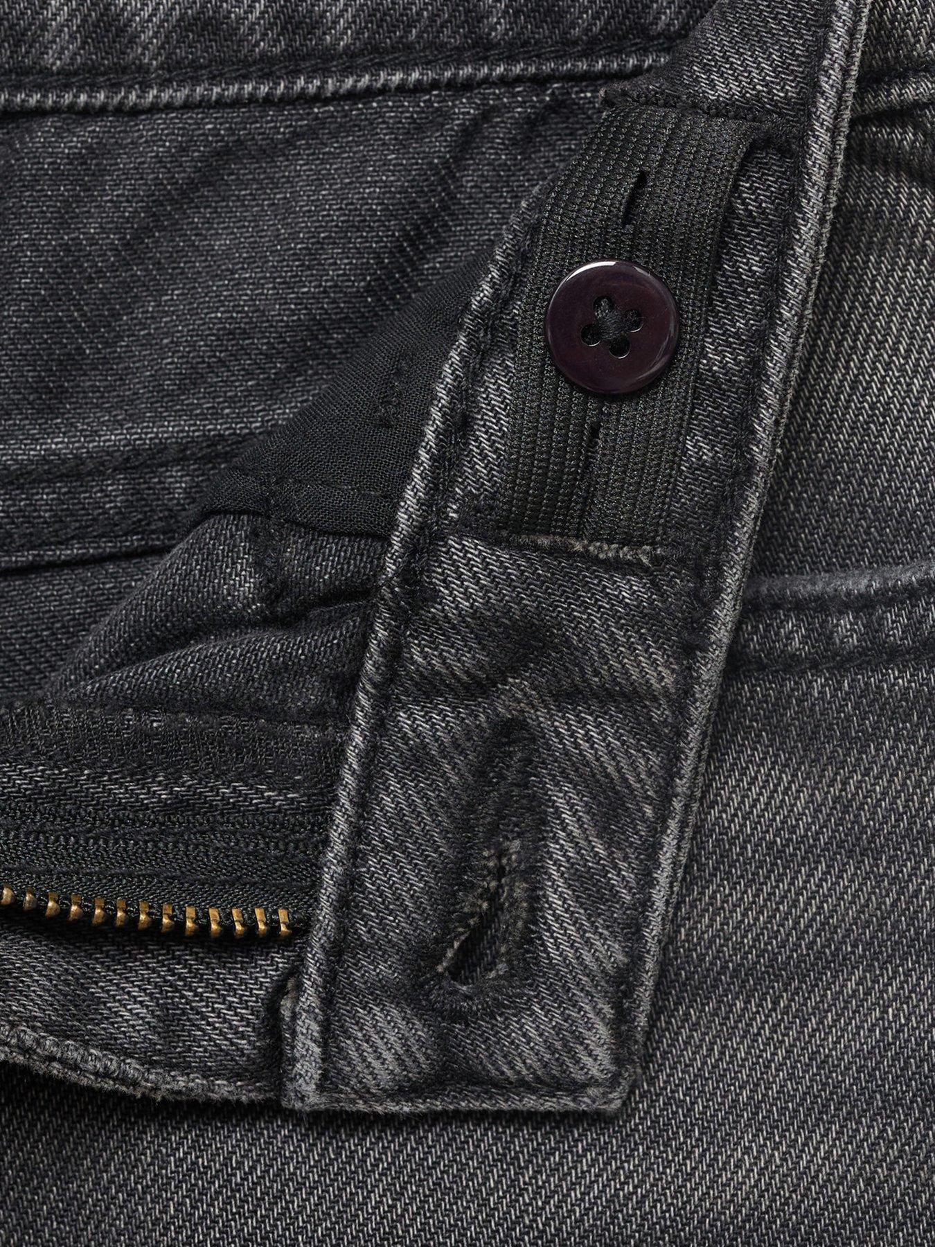 Image 4 of 5 of Mango Boys Dad Jeans - Black