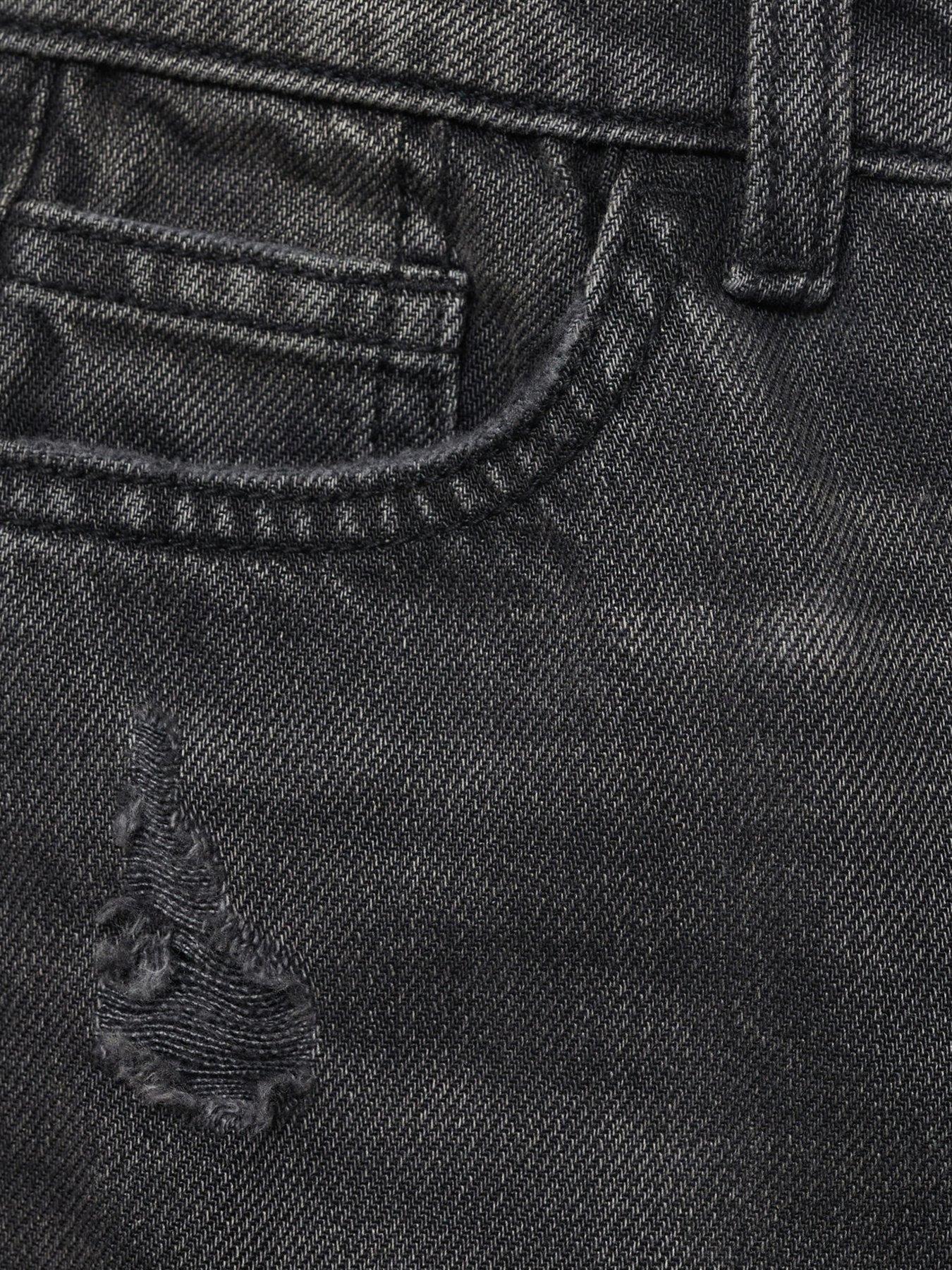 Image 5 of 5 of Mango Boys Dad Jeans - Black