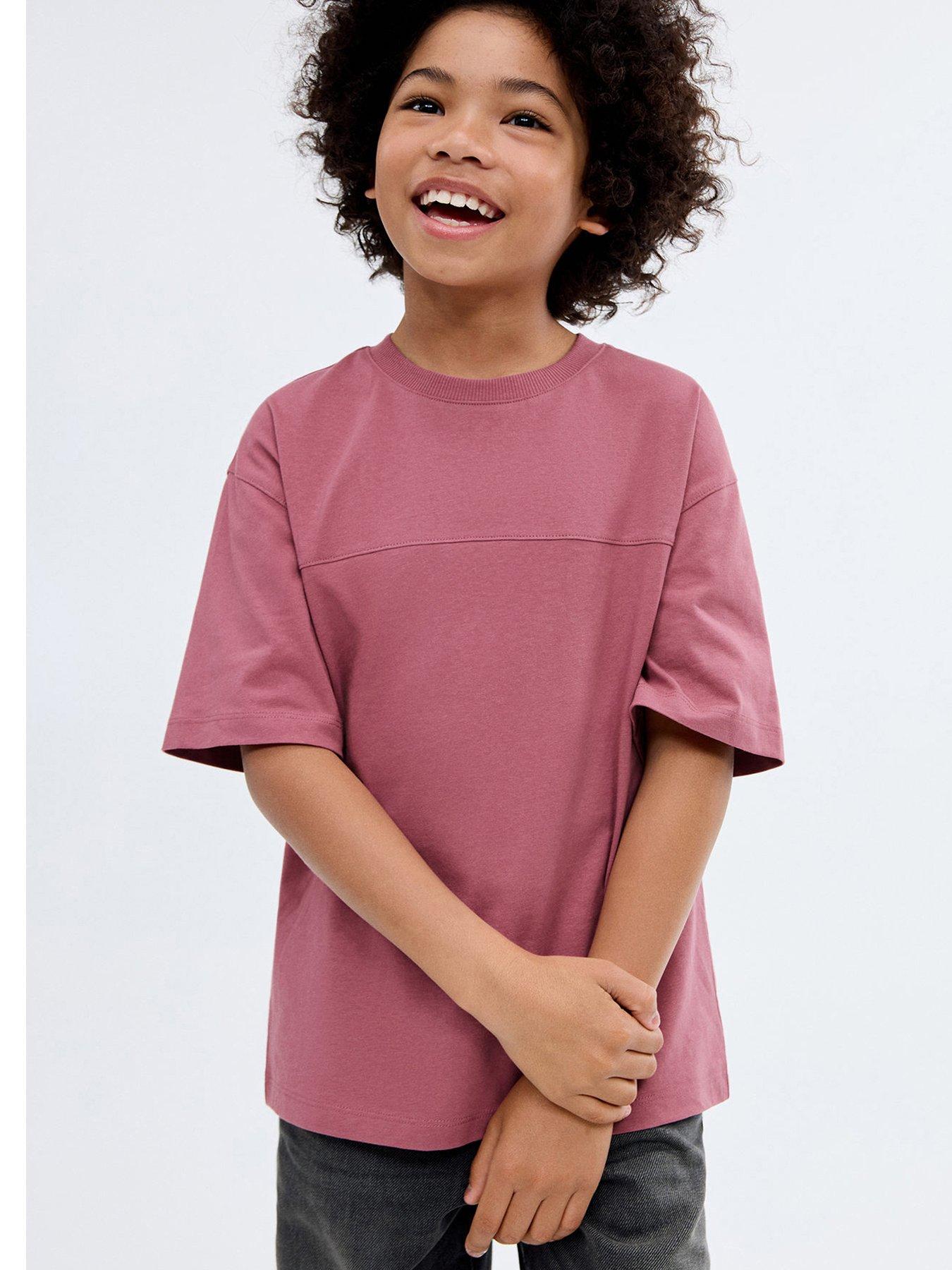 undefined Boys Short Sleeve T-Shirt - Red