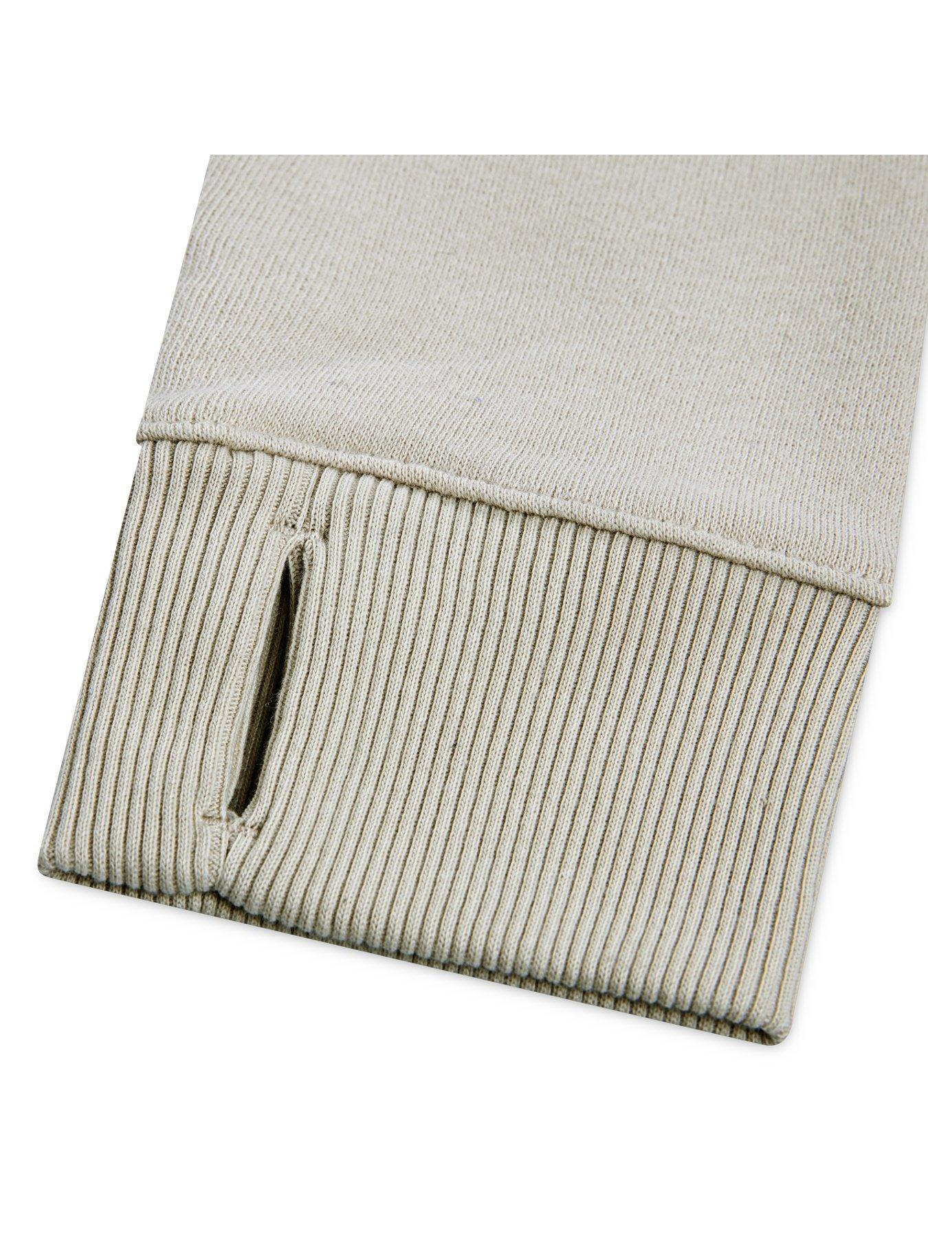 Image 3 of 4 of Abercrombie & Fitch Boys Essentials Fleece Hoodie - Beige