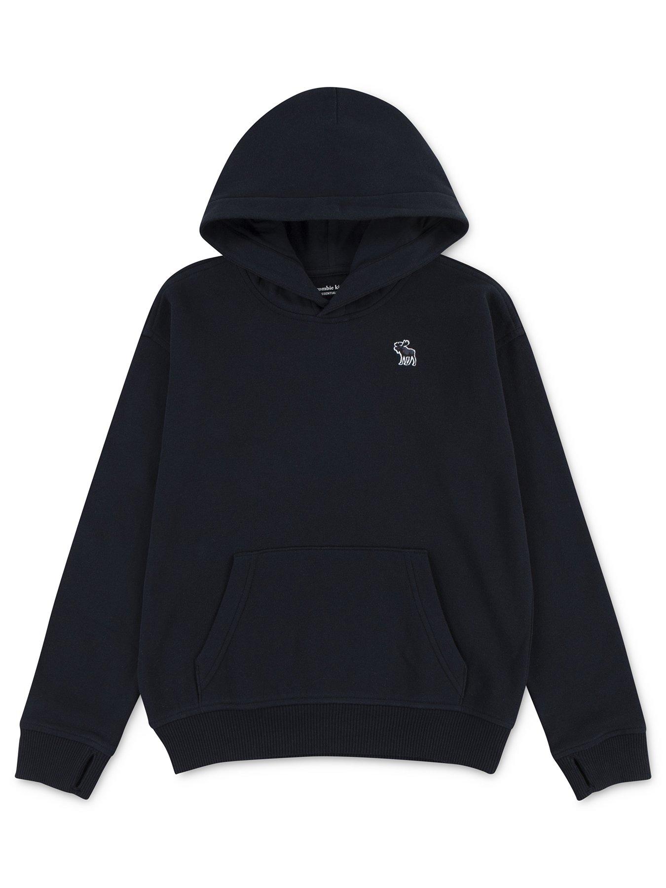 undefined Boys Essentials Fleece Hoodie - Black