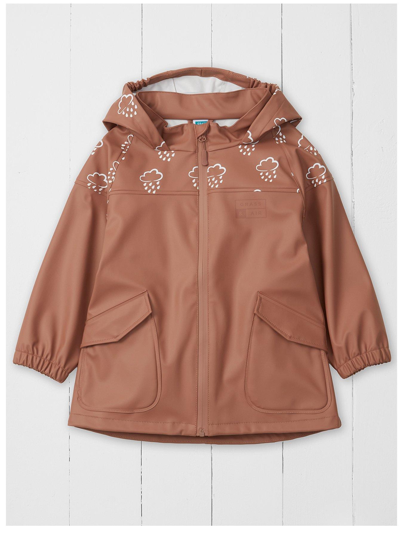 Grass & Air Infant/ Junior Colour Changing Rainster Jacket - Pink