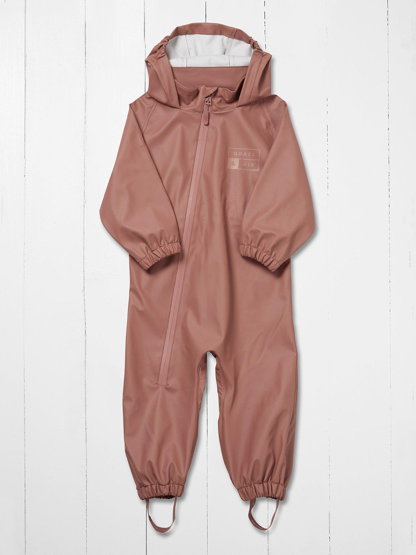 Grass & Air Infant Pu Puddlesuit, Pink, Size 2-3 Years