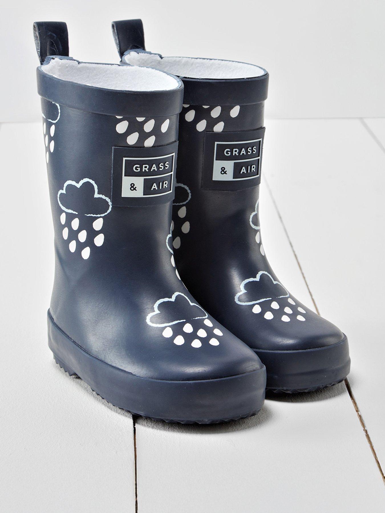 Grass & Air Infant/ Junior Colour-Revealing Wellies