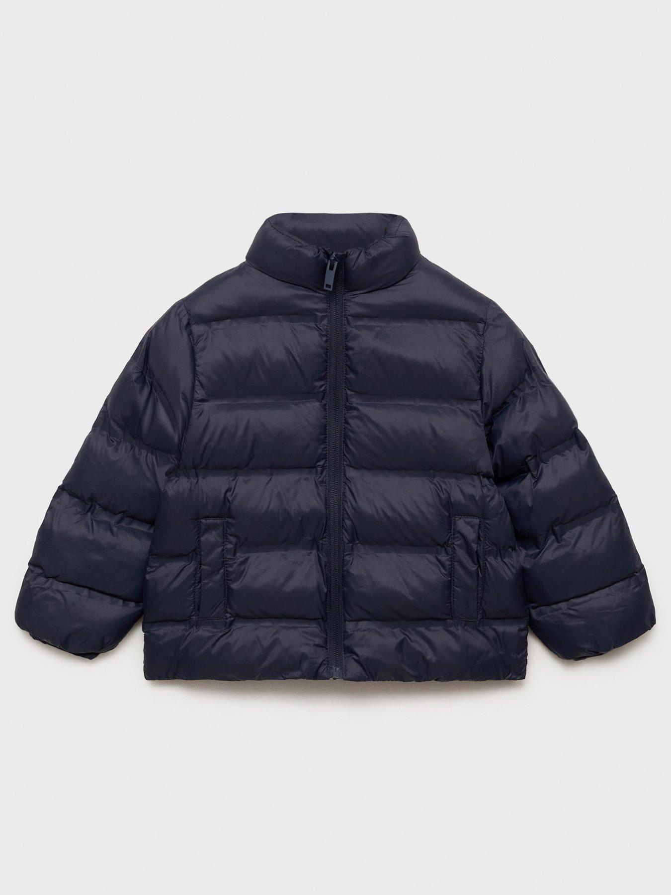 undefined Younger Boys Padded Coat - Navy