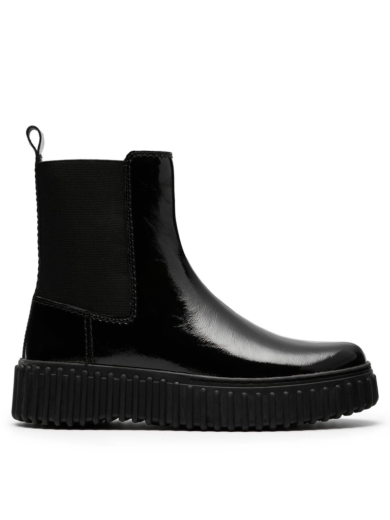 Clarks Torhill Maple Patent - Black