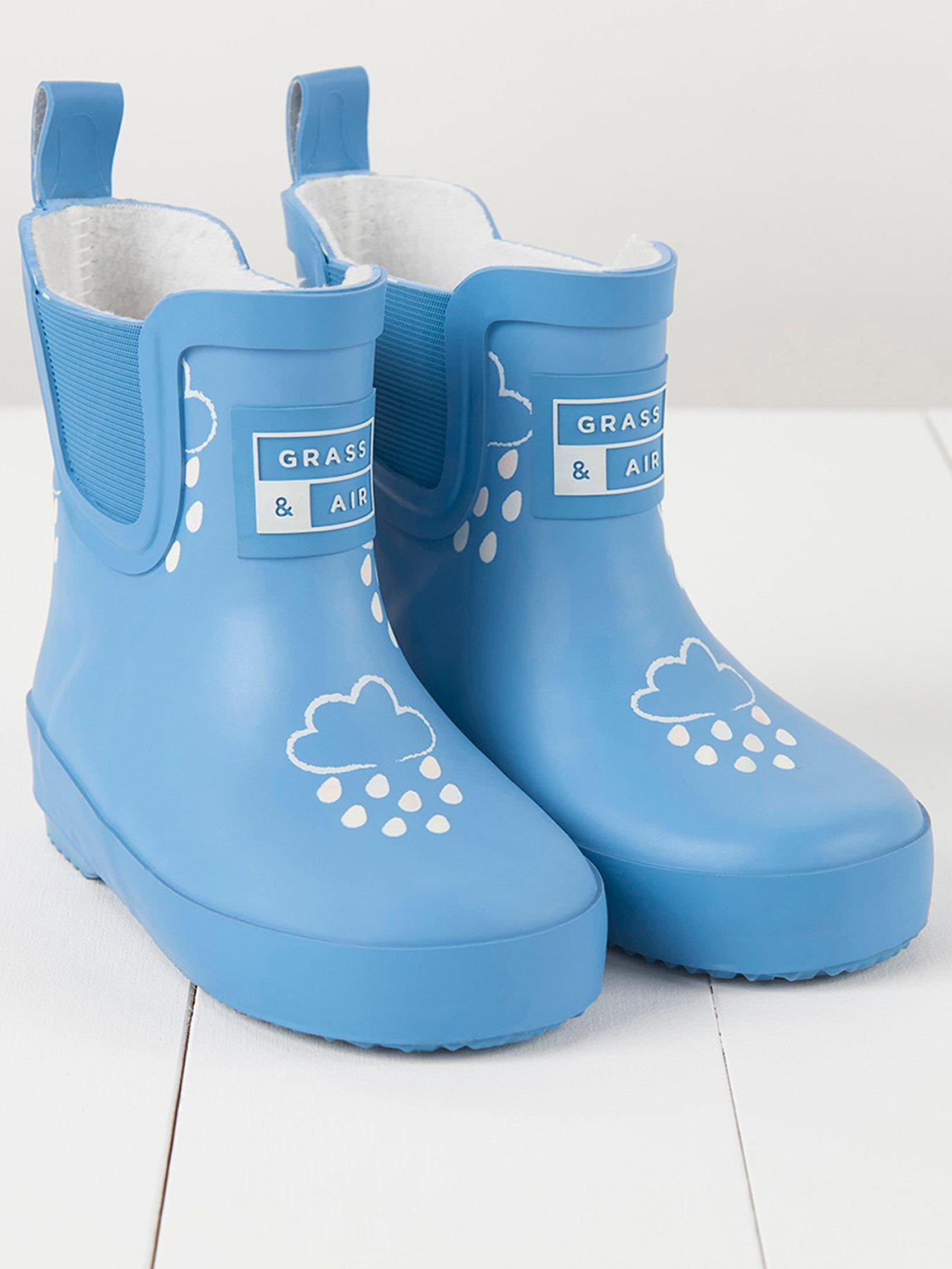 Grass & Air Infant/ Junior Shorty Colour-Revealing Wellies