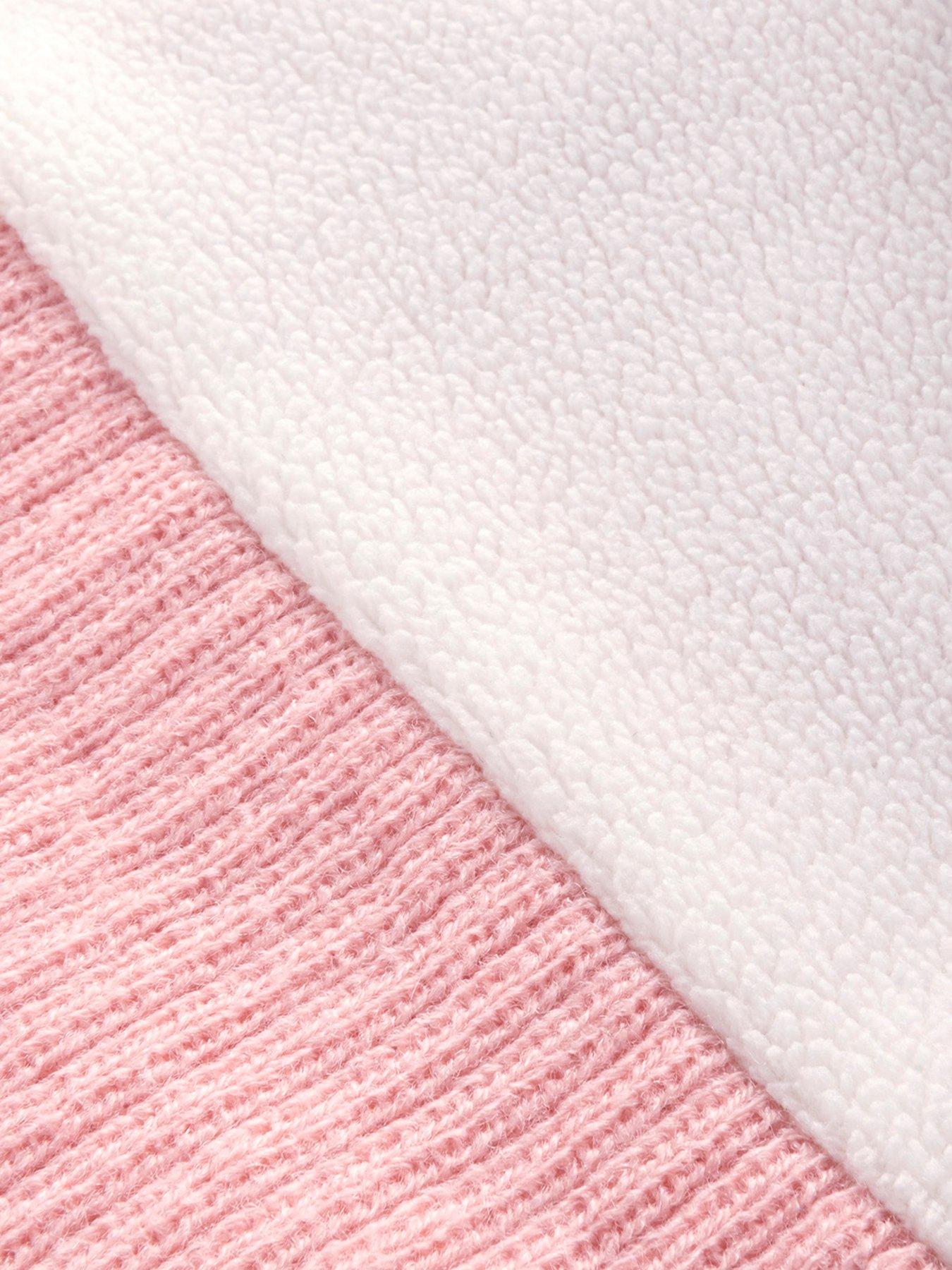 Image 5 of 5 of Grass & Air Infant/ Junior Peppa Pig Lined Beanie - Pink
