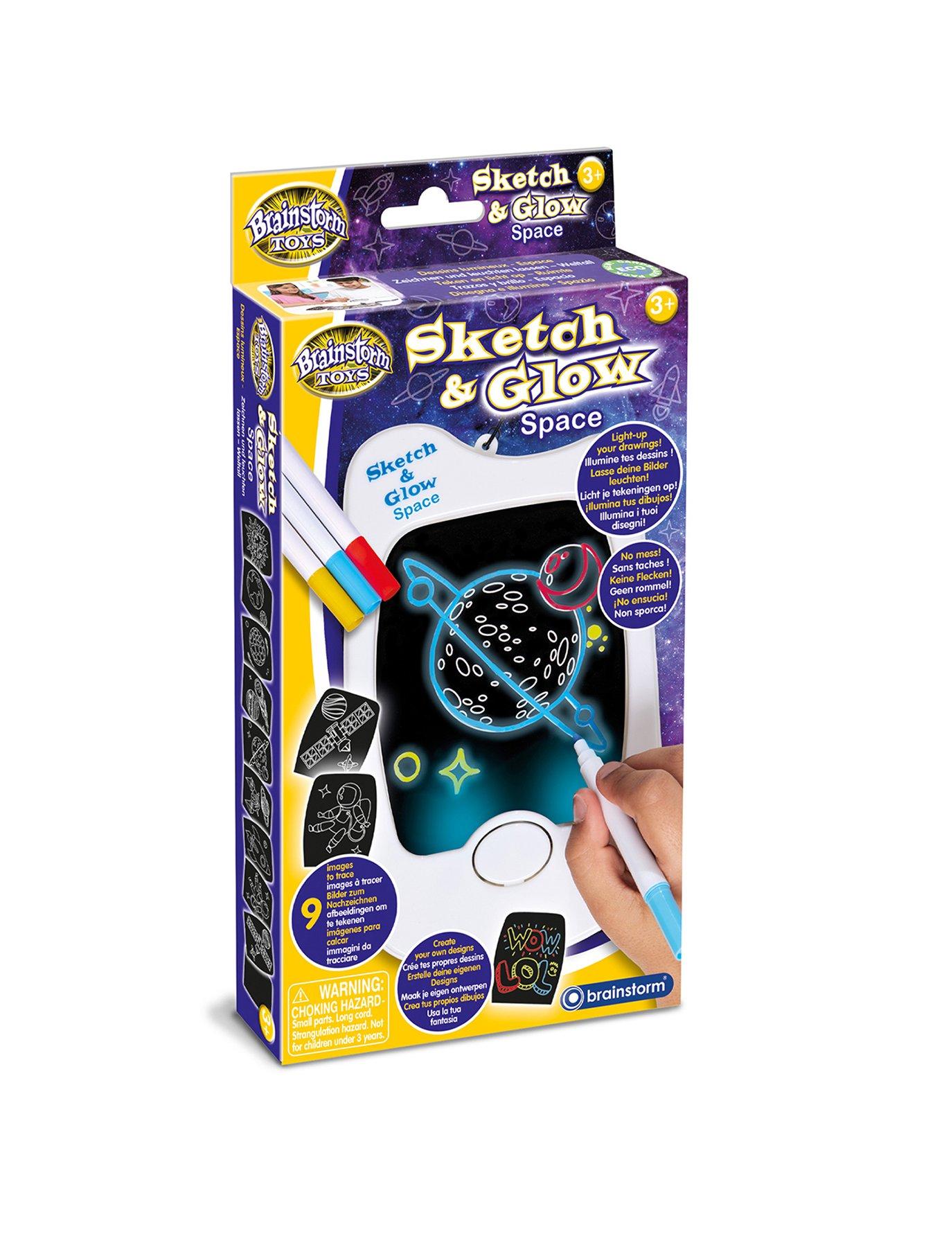 Brainstorm Toys Sketch & Glow Space