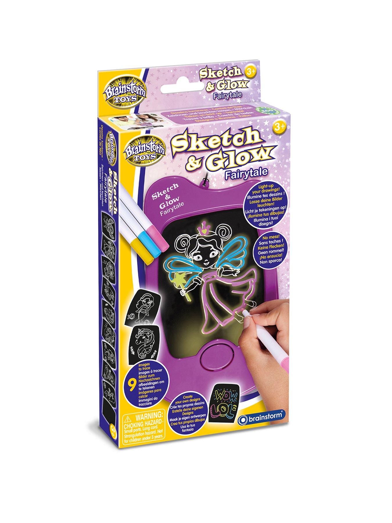 Brainstorm Toys Sketch & Glow Fairytale