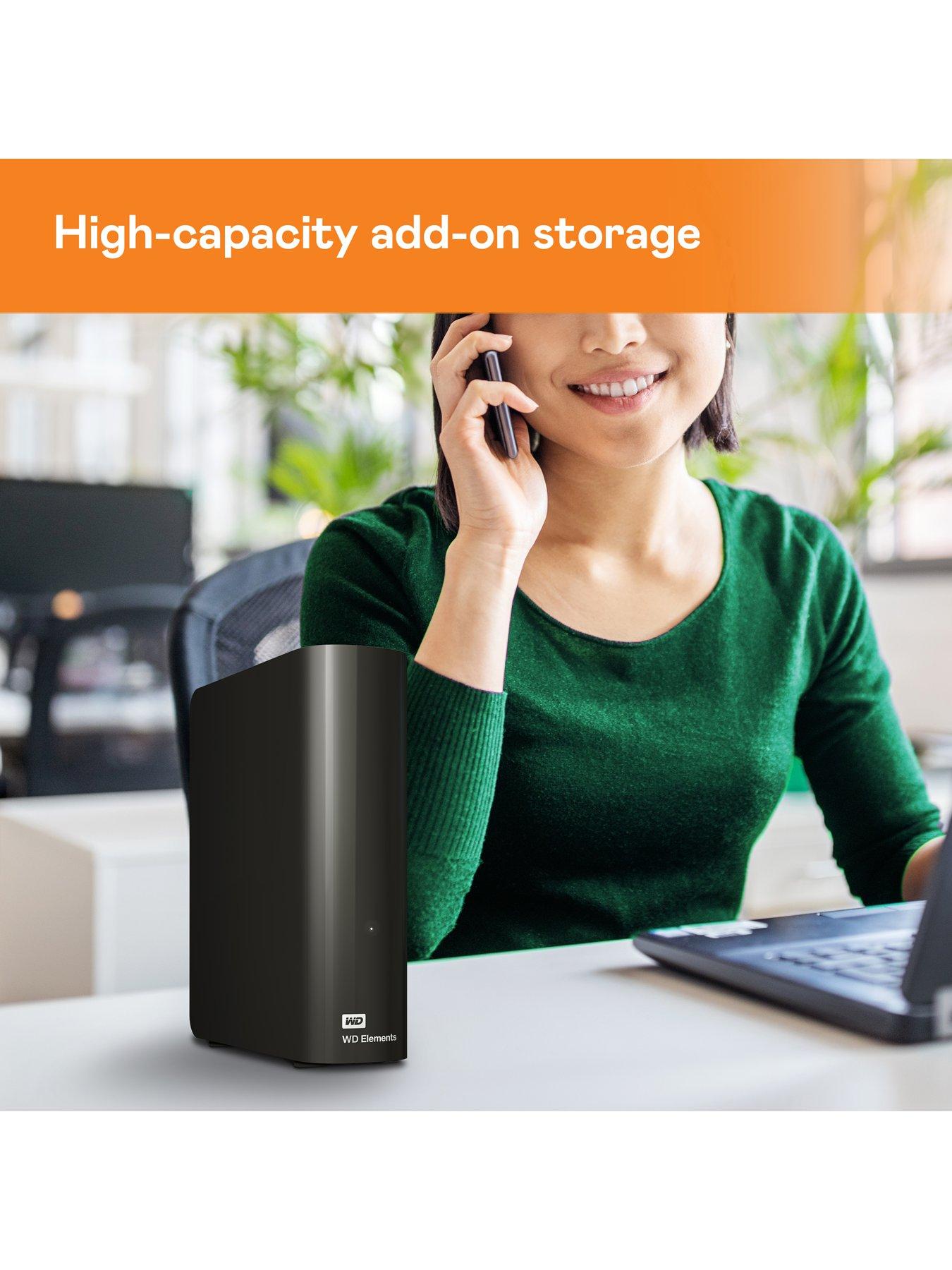 Image 4 of 7 of Western Digital WD Elements Desktop External Hard Drive - 8 TB