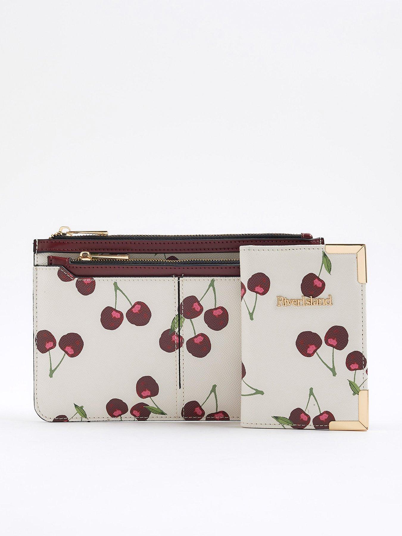 undefined Cherry Monogram Travel Bundle - Cream