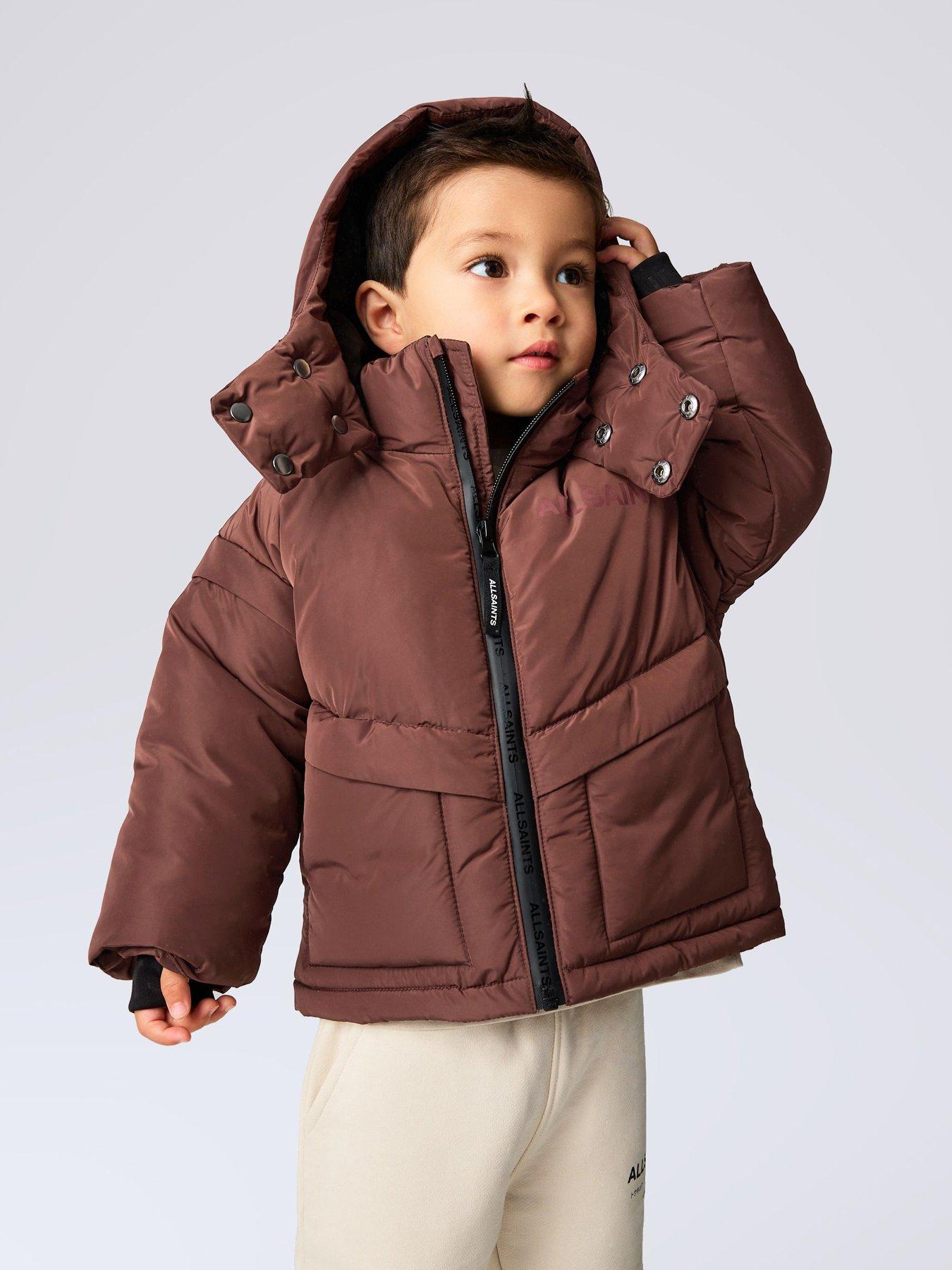 Image 1 of 6 of smALLSAINTS Boys Padded Coat - Red