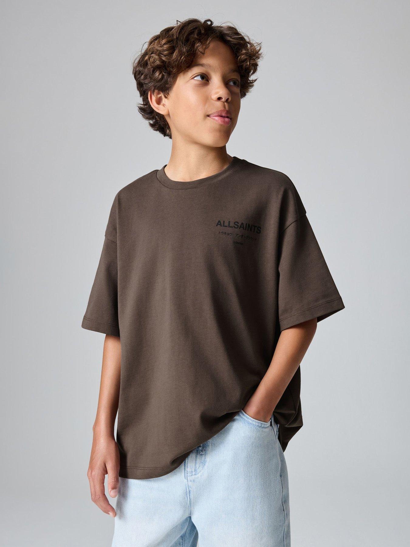 smALLSAINTS Boys Underground T-Shirt - Brown