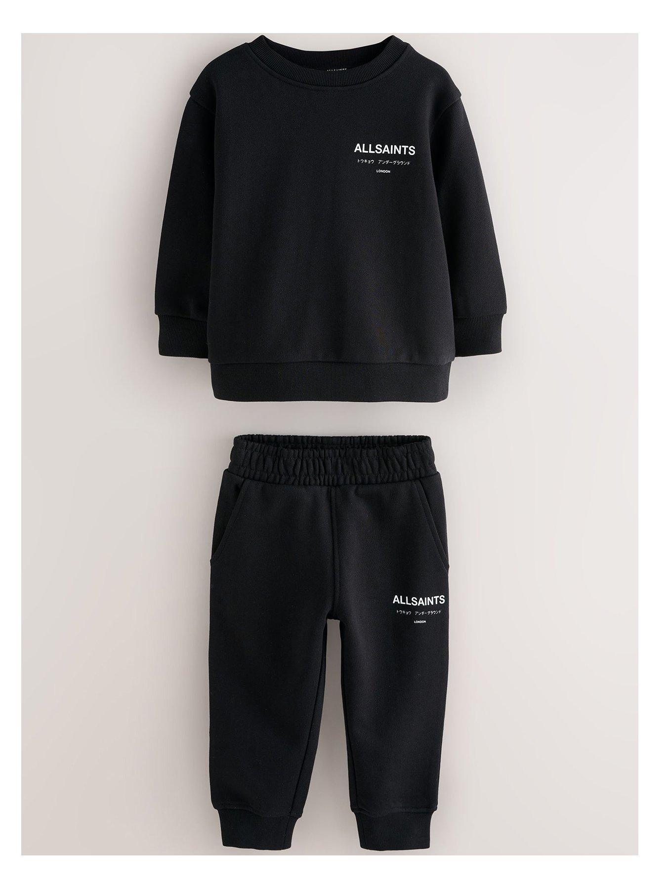 smALLSAINTS Boys Underground Sweat Set - Black