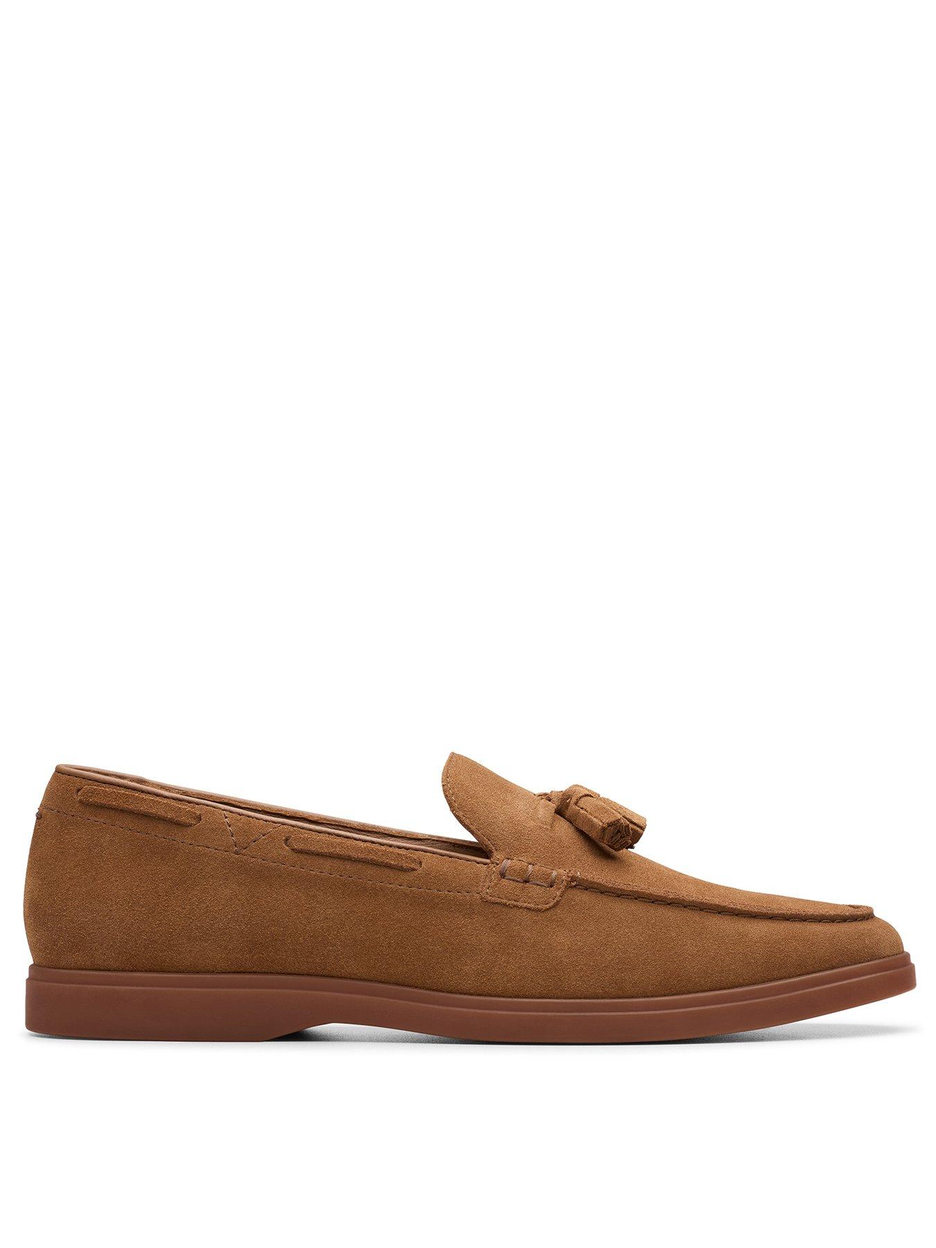 undefined Torford Tassel Suede Loafers - Brown