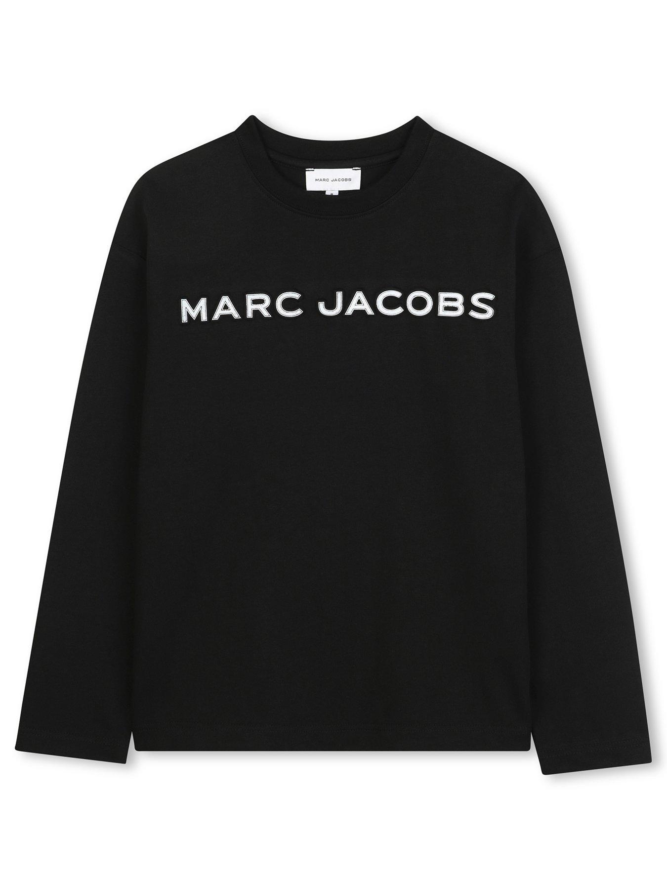 MARC JACOBS Boys Logo Long Sleeve T-Shirt - Black