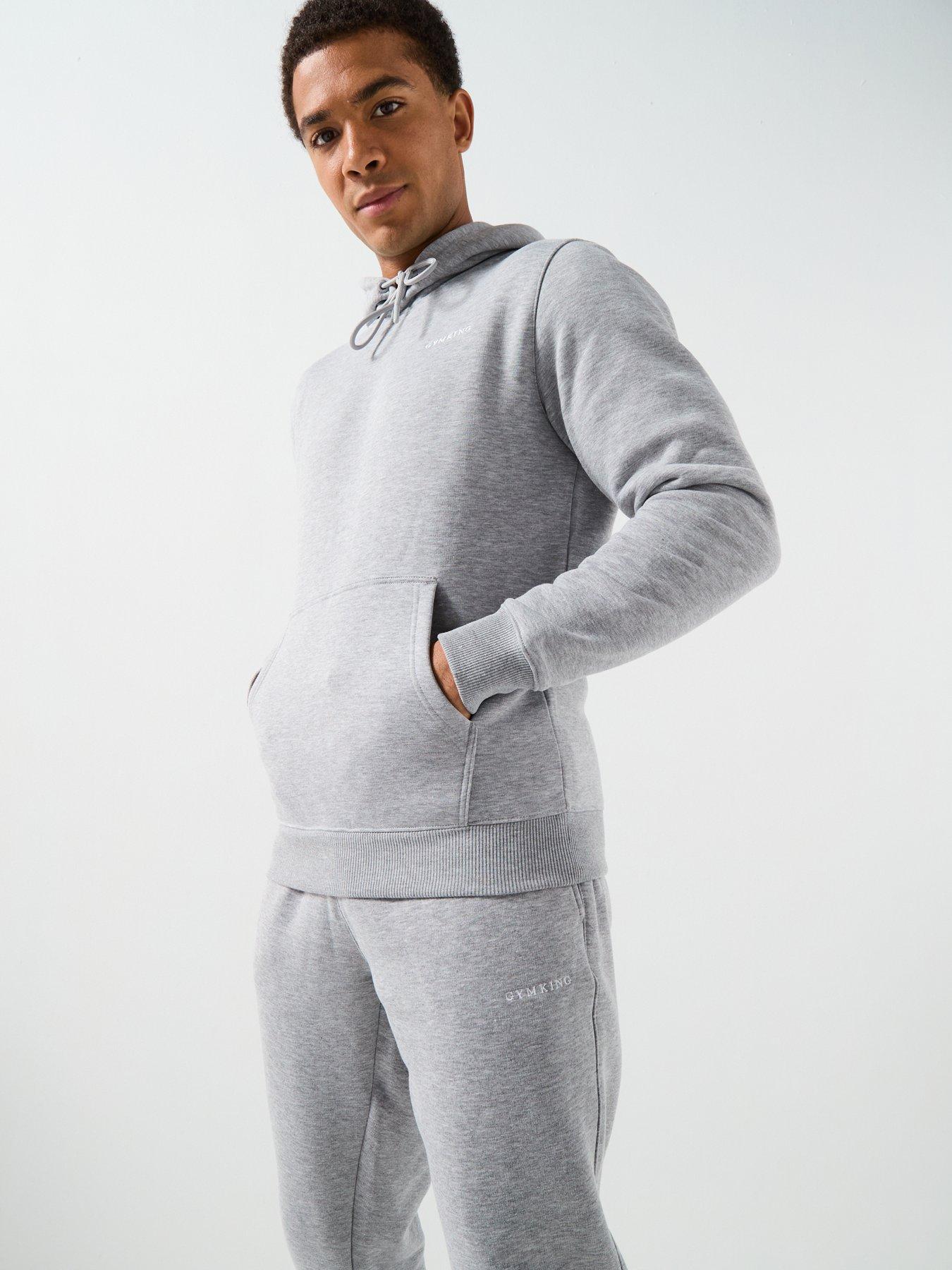 Image 5 of 6 of Gym King Mens Fundamental Linear Jogger - White