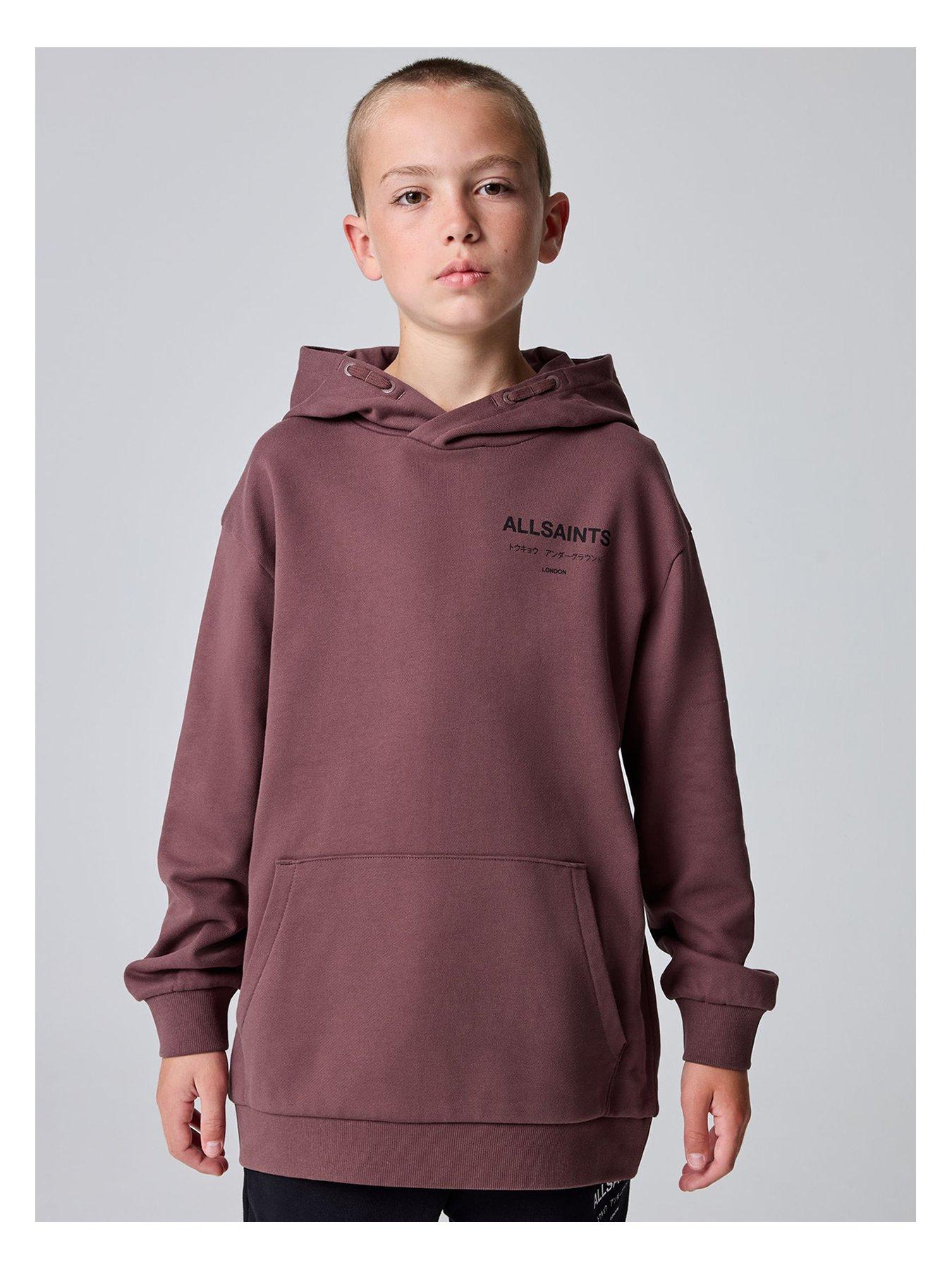 Image 1 of 7 of smALLSAINTS Boys Underground Hoodie - Brown