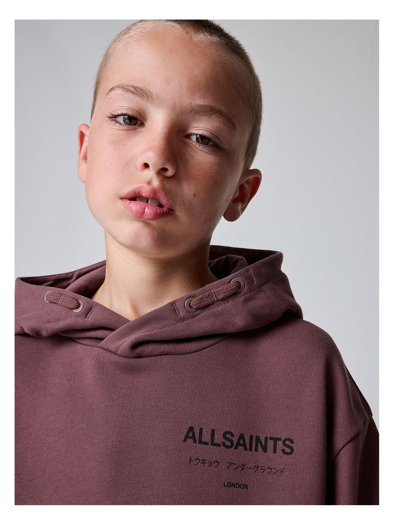 Image 3 of 7 of smALLSAINTS Boys Underground Hoodie - Brown