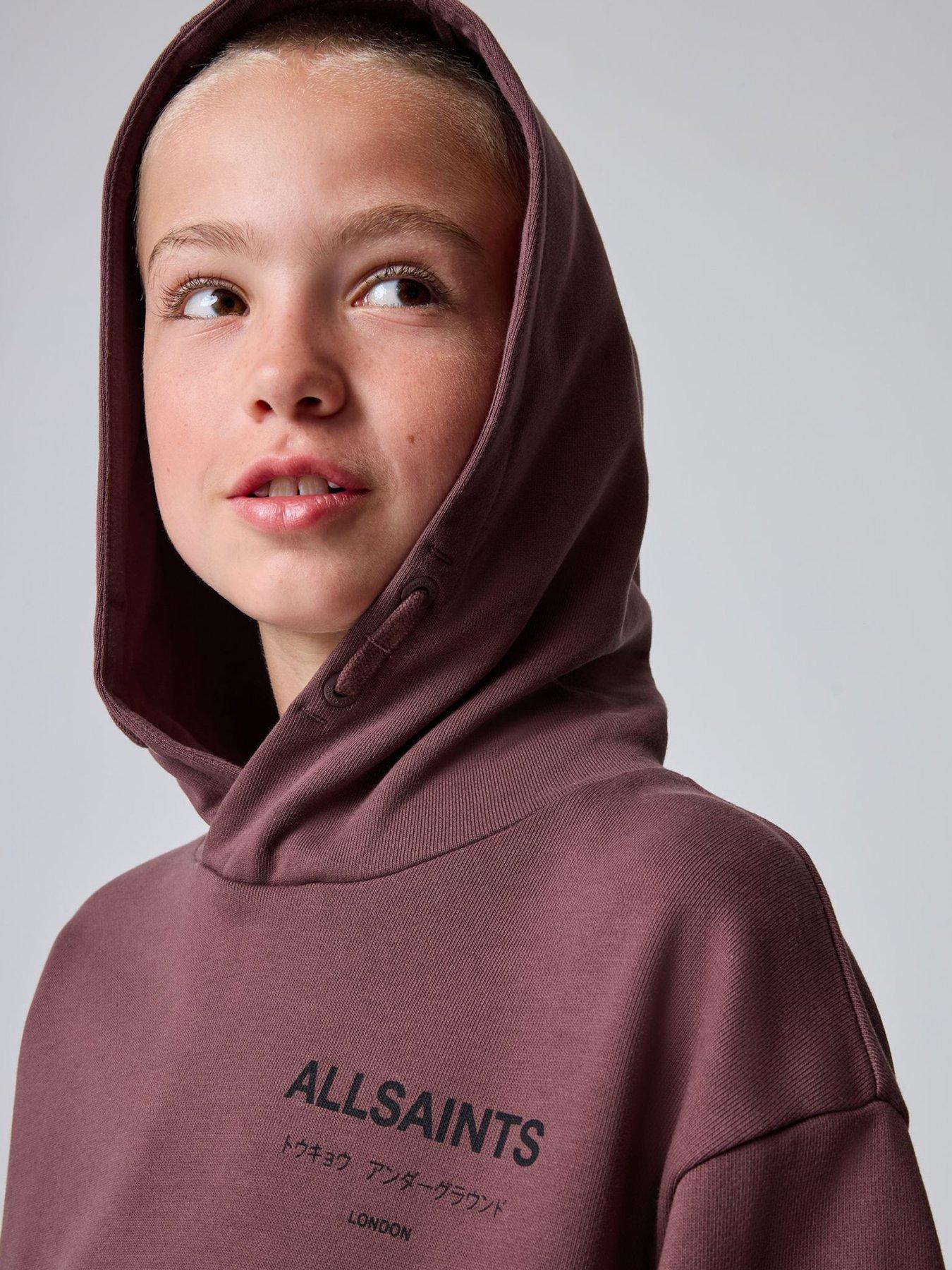 Image 4 of 7 of smALLSAINTS Boys Underground Hoodie - Brown
