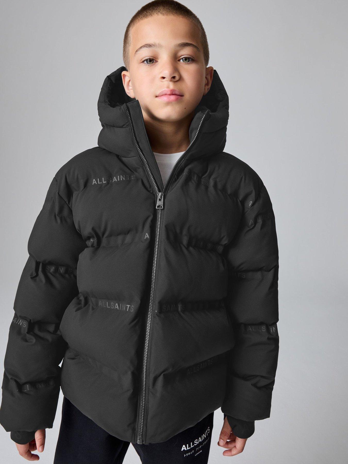 undefined Boys Heatseal Coat - Black