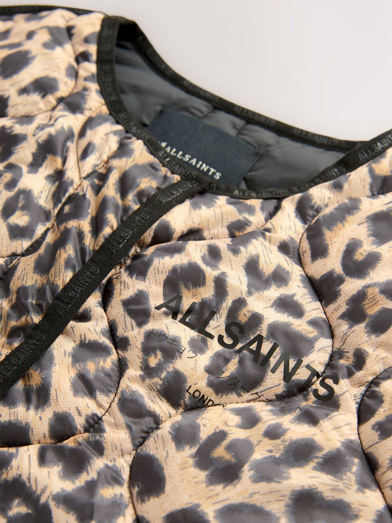 Image 4 of 6 of smALLSAINTS Girls Leopard Coat - Multi