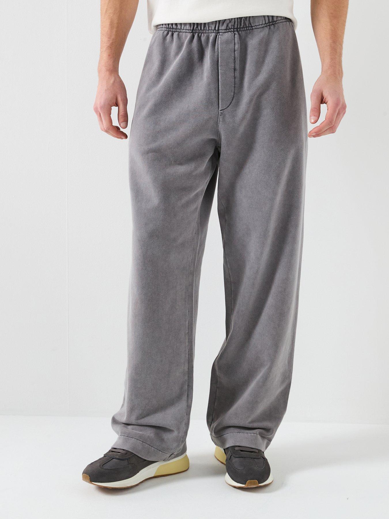 Versace Jeans Couture Patch Logo Relaxed Fit Joggers - Grey