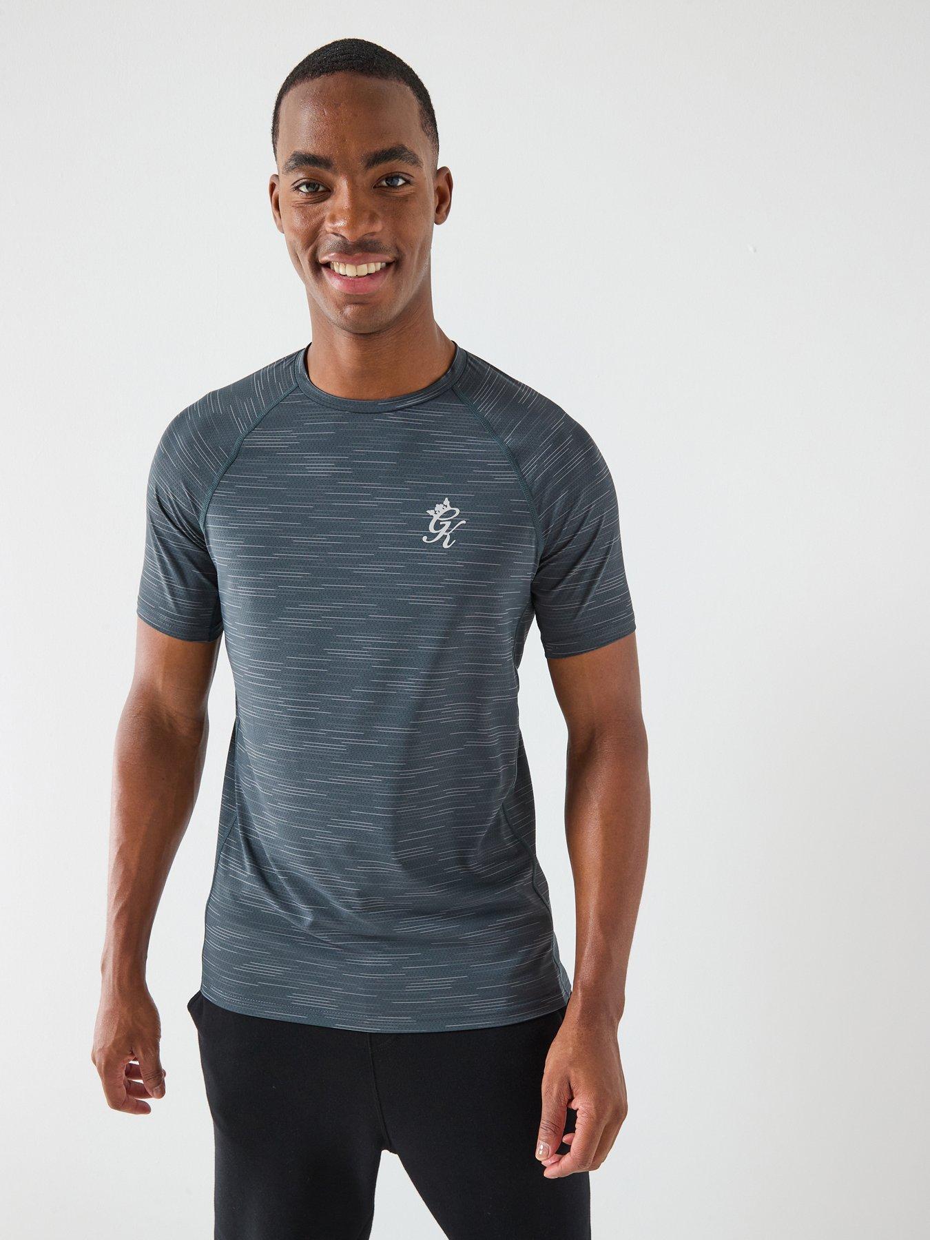 Gym King: Mens Energy Grindle T-Shirt - Navy