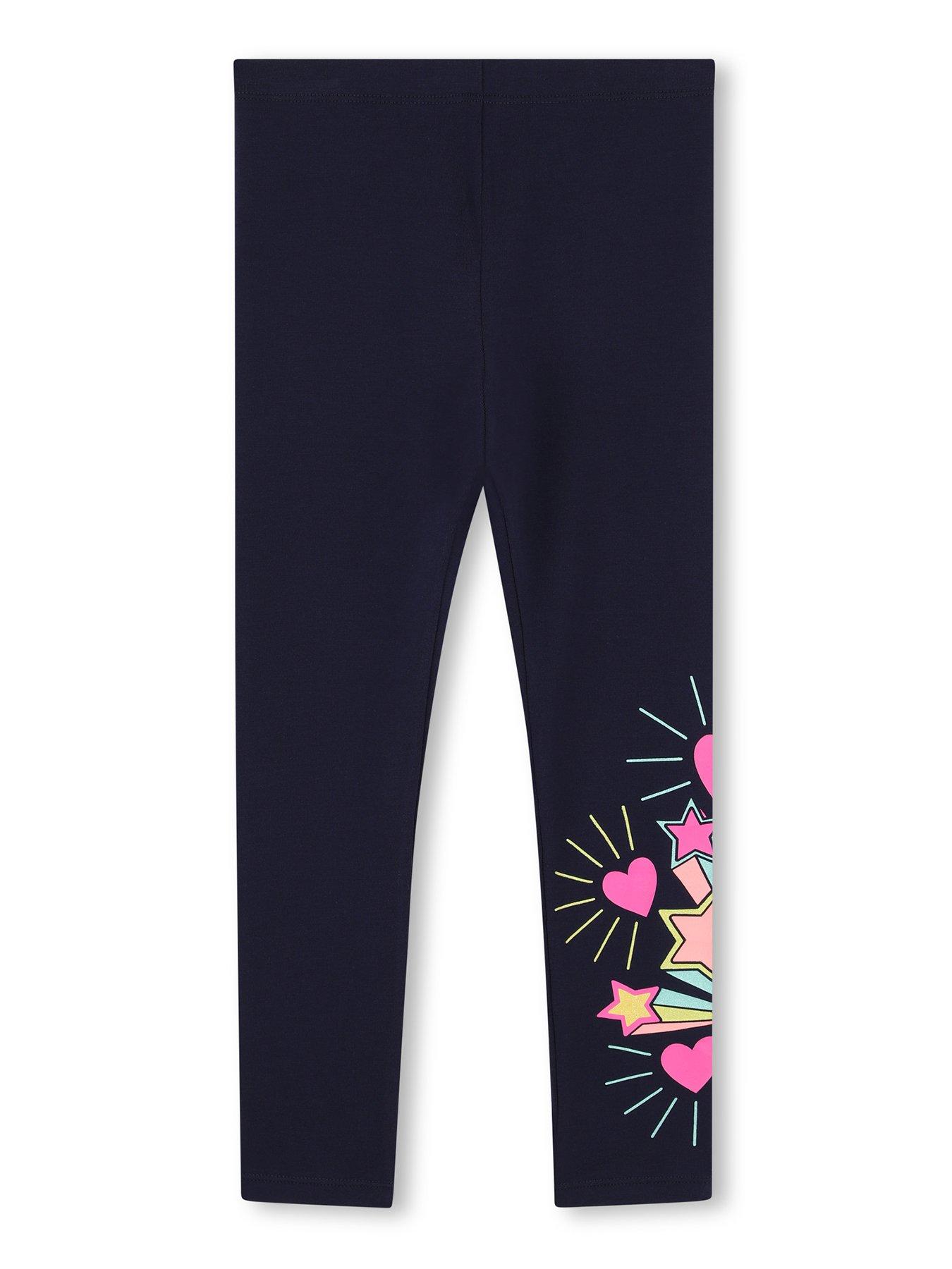 Billieblush Girls Leggings, Navy, Size Age: 10 Years