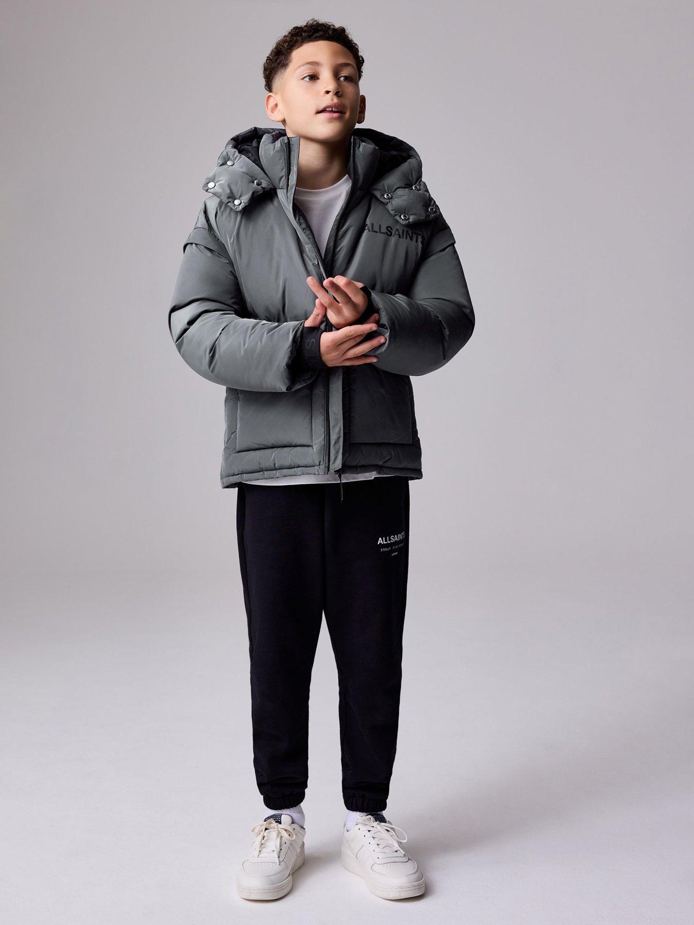 undefined Boys Padded Coat - Grey