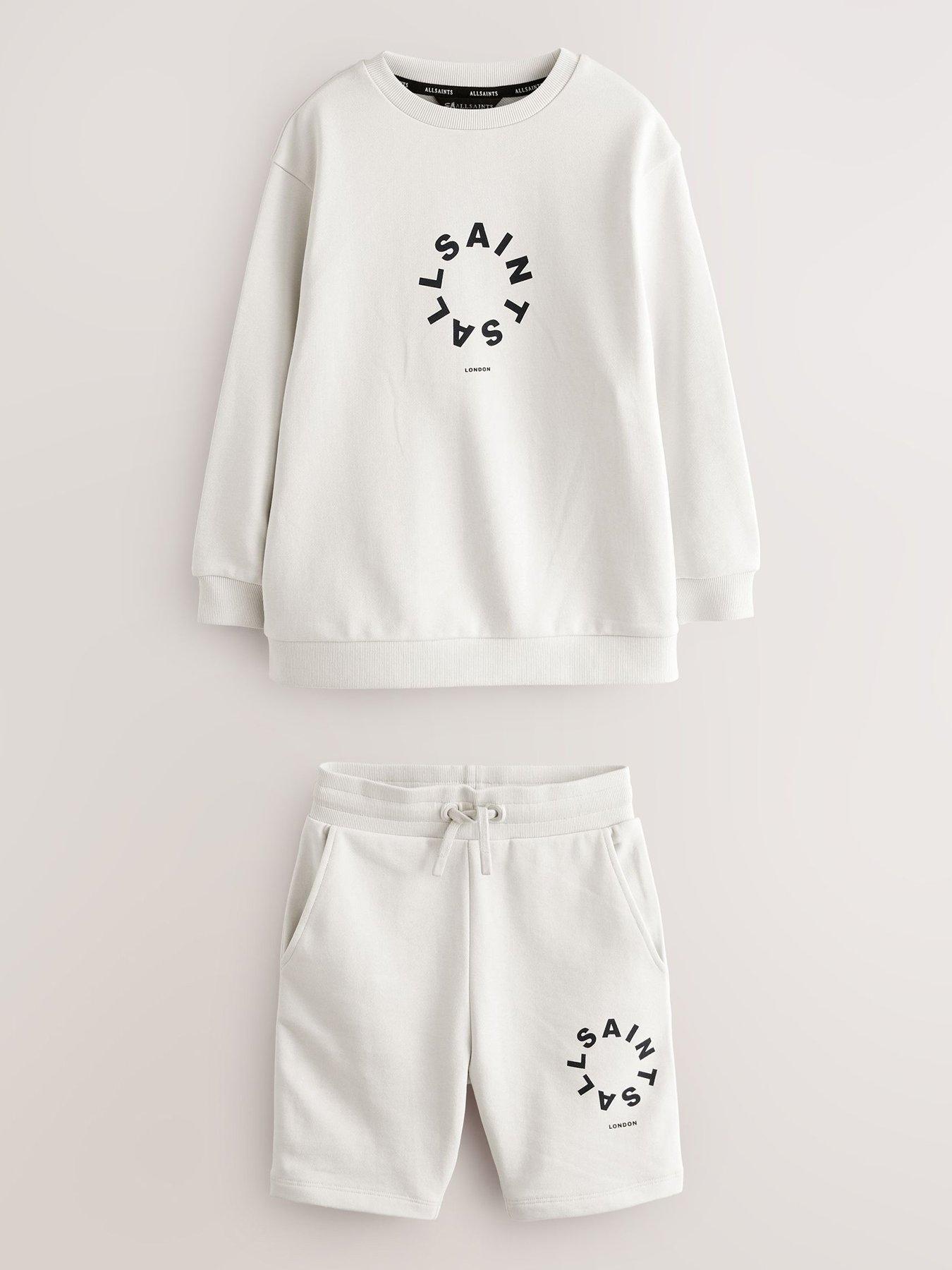 smALLSAINTS Boys Tierra Sweat Set - Grey