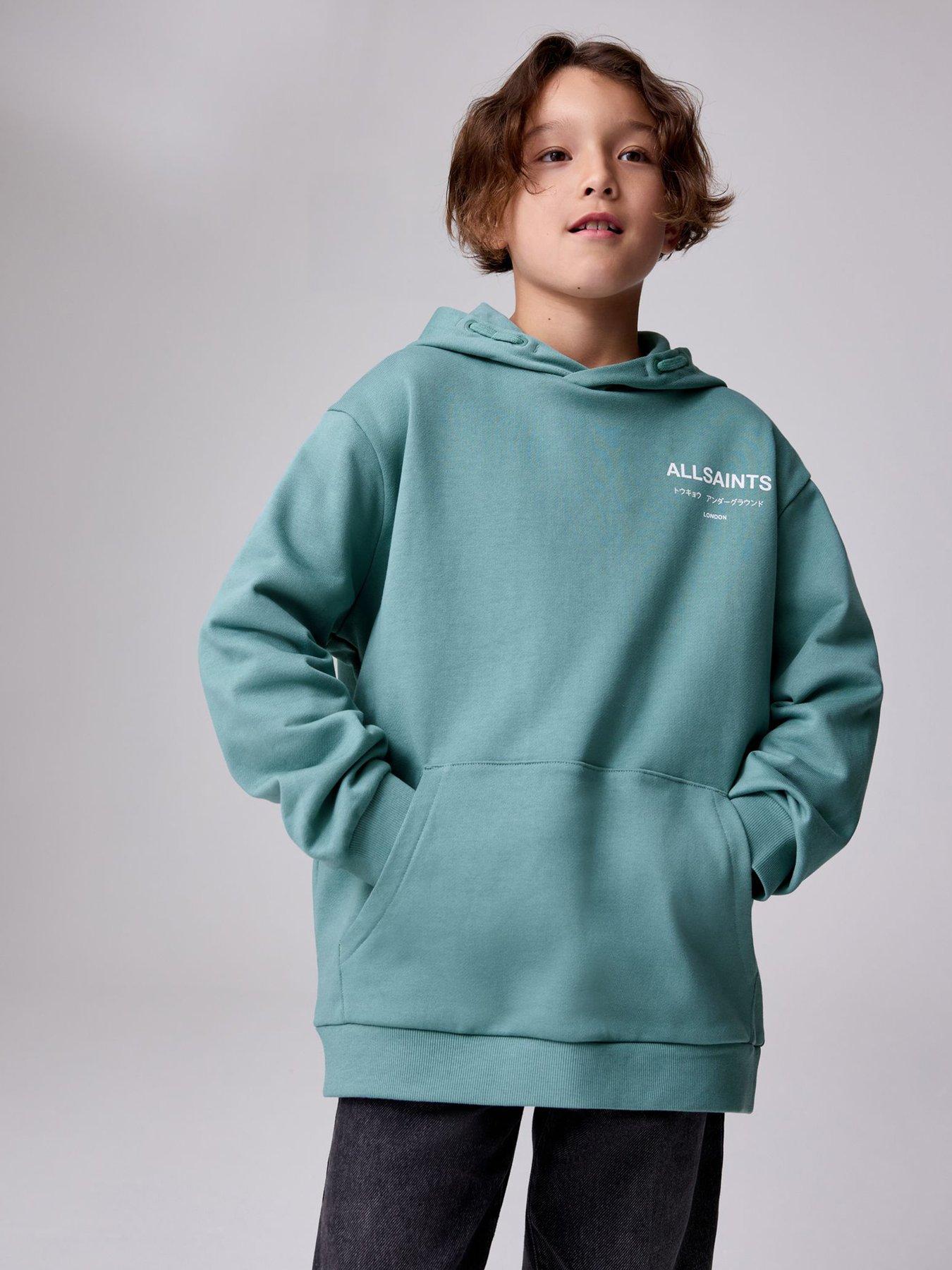 undefined Boys Underground Hoodie - Blue