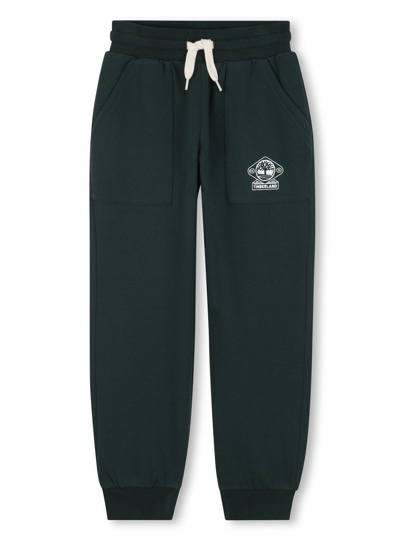 Timberland Boys Jogging Bottoms, Dark Green, Size 14 Years