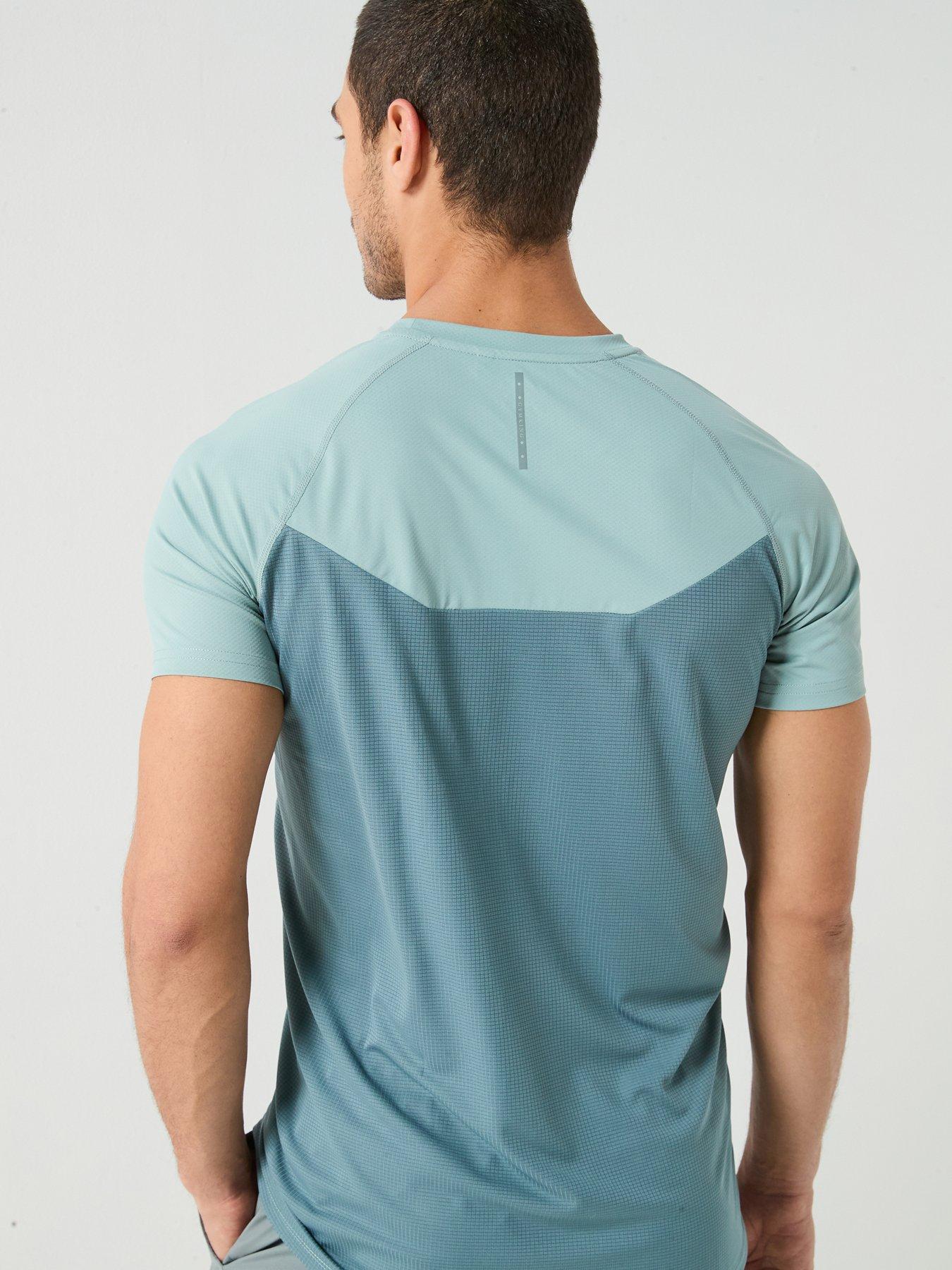 Image 2 of 6 of Gym King Mens Flex 2.0 Tee - Blue