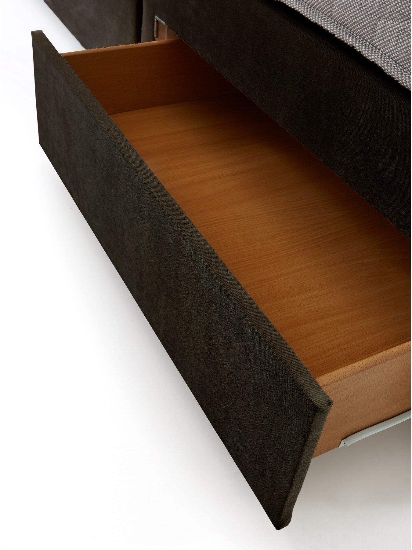 Image 6 of 7 of The Very Collection Sheridan Divan Base, Comfort Plus Mattress and Headboard - Charcoal - FSC&reg; Certified