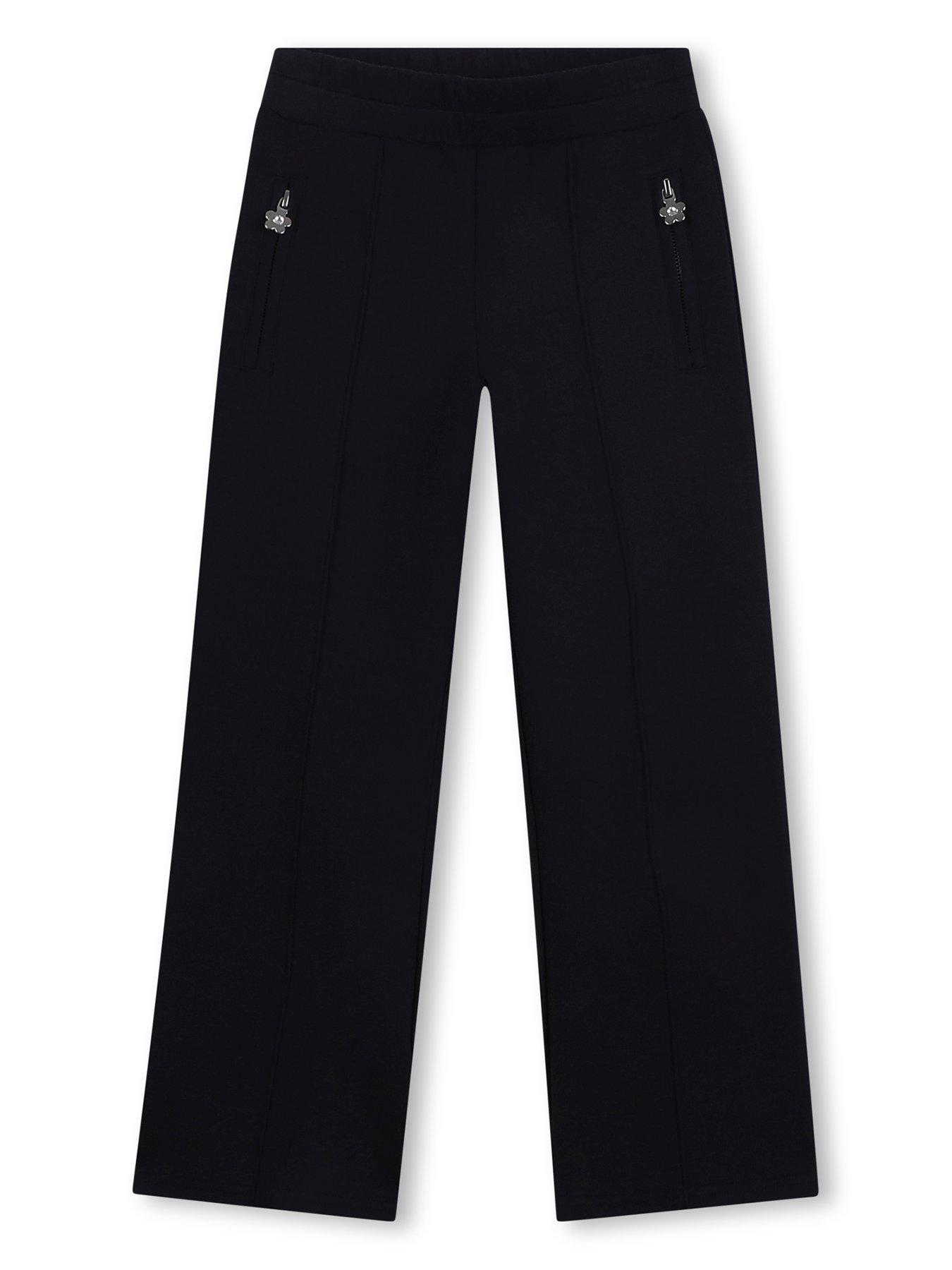 MARC JACOBS: Girls Daisy Charm Trousers - Navy