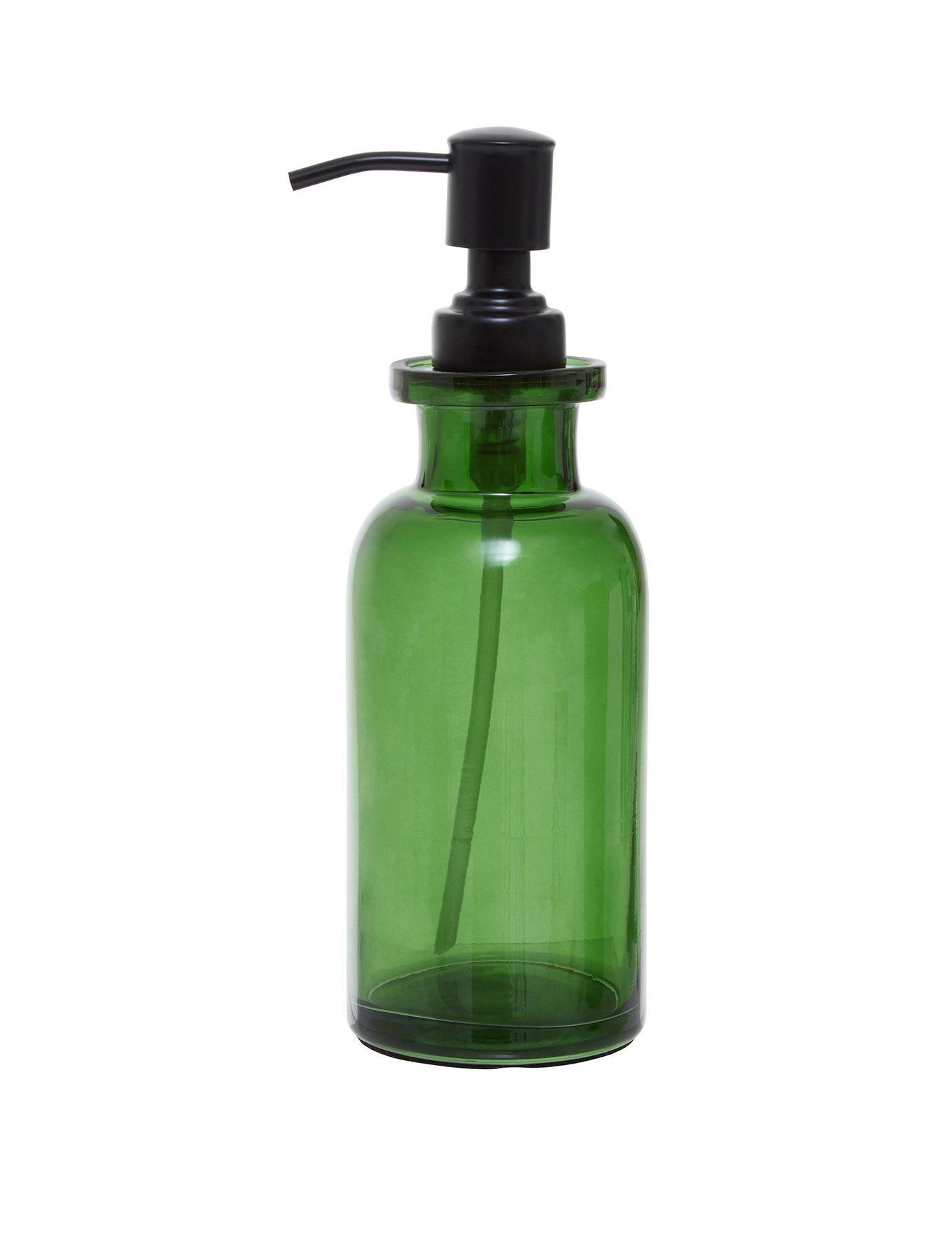 undefined Allegra Kiara Green Glasss Soap Dispenser