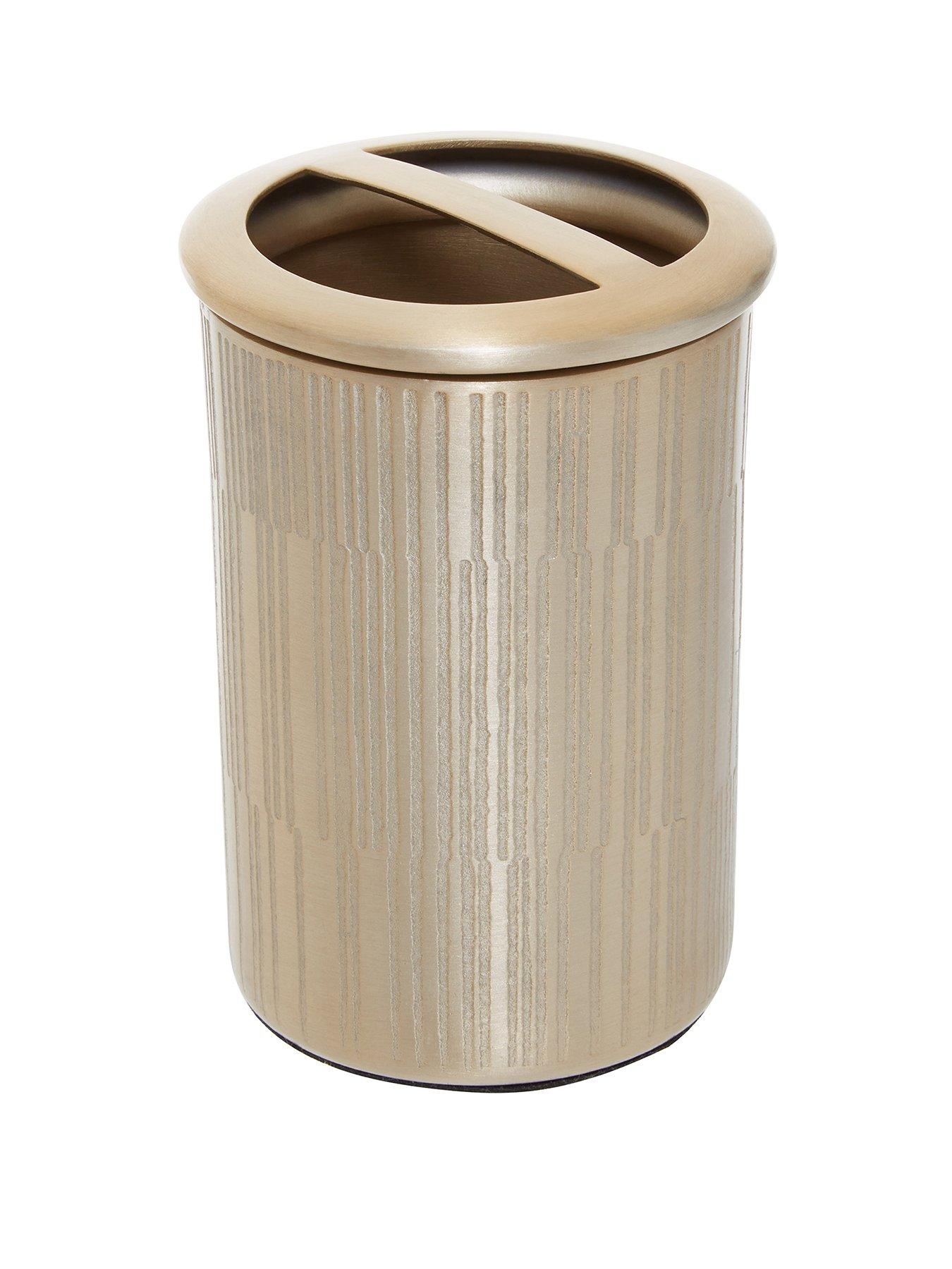 undefined Allegra Champagne Finish Toothbrush Holder