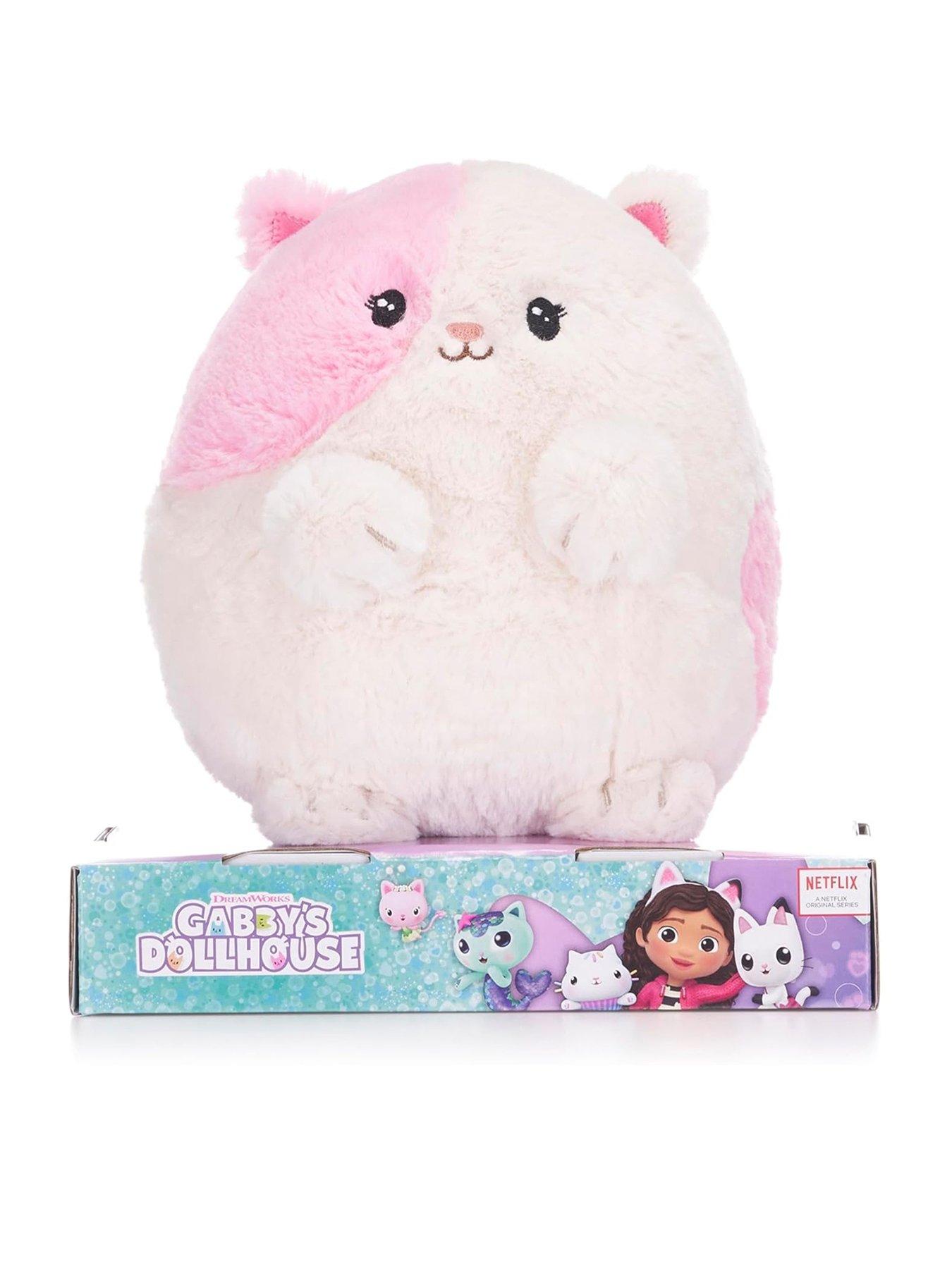 Image 1 of 3 of Gabby's Dollhouse 10" Hamster Kitty Soft Toy