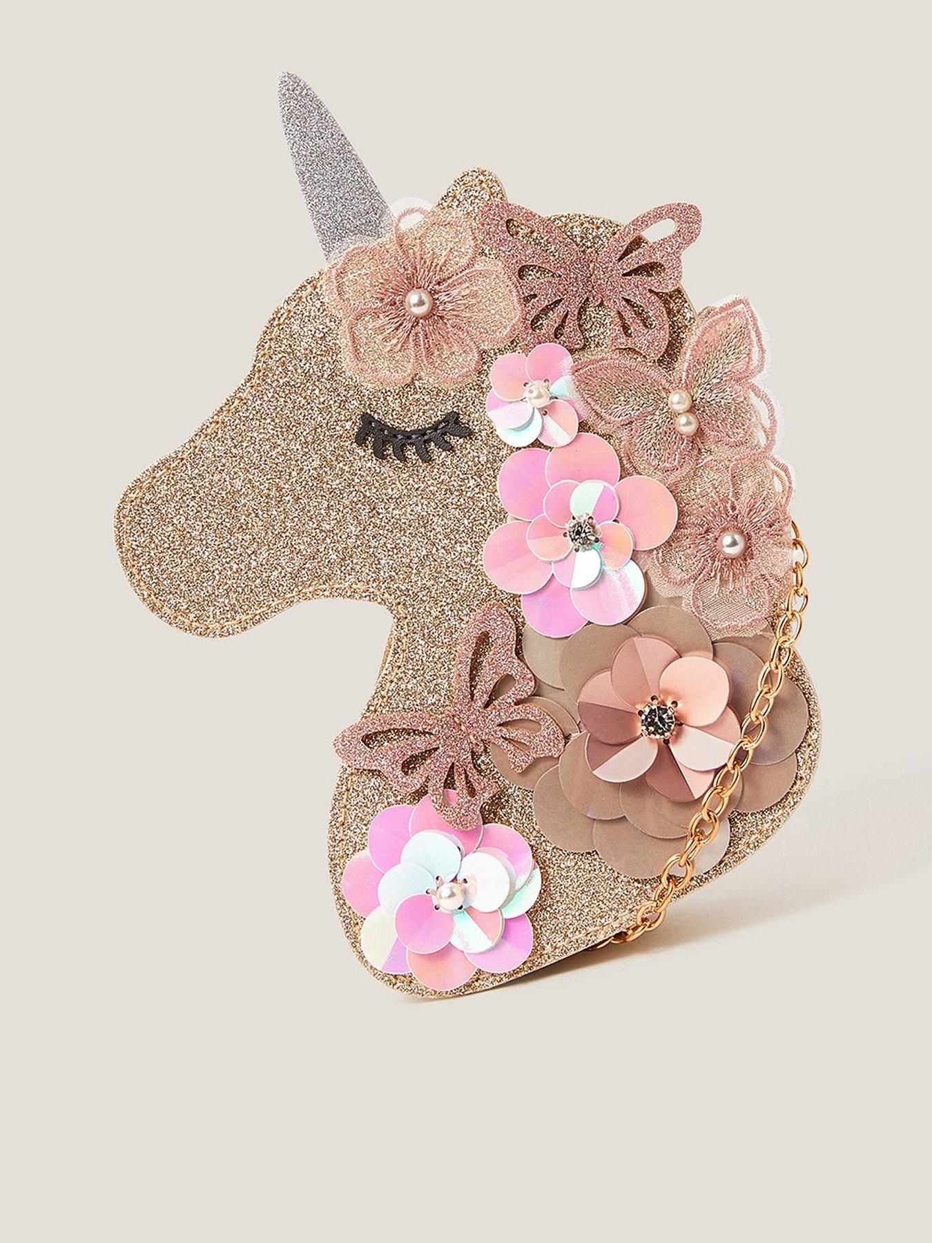 undefined Girls Ella Sequin Unicorn Bag - Multi