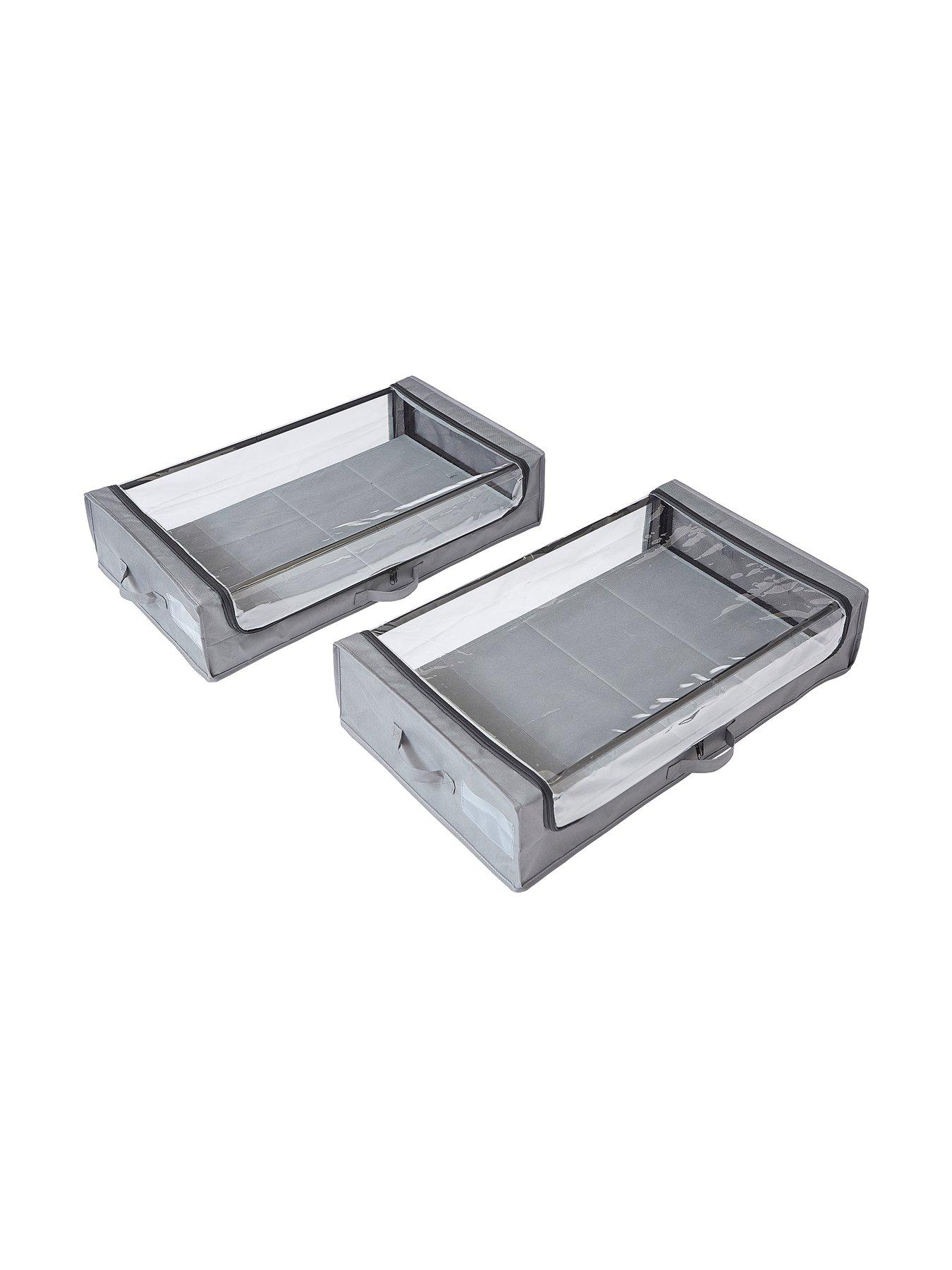 Image 3 of 7 of Liberty House Underbed Storage Cart With Wheels (pack Of 2)